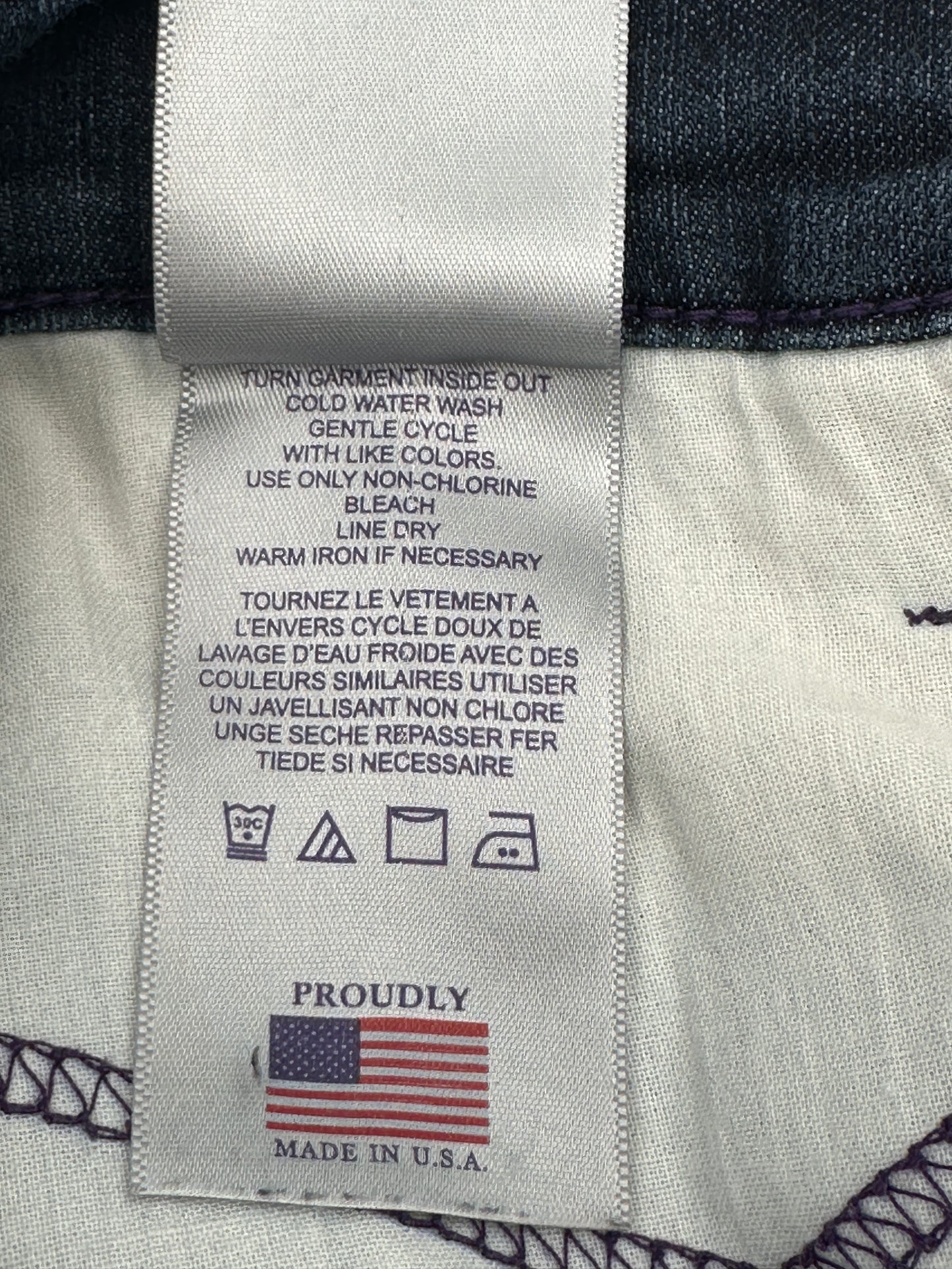 NYDJ Not Your Daughter's Jeans Size 8 Blue Dark Wash Bootcut Jeans