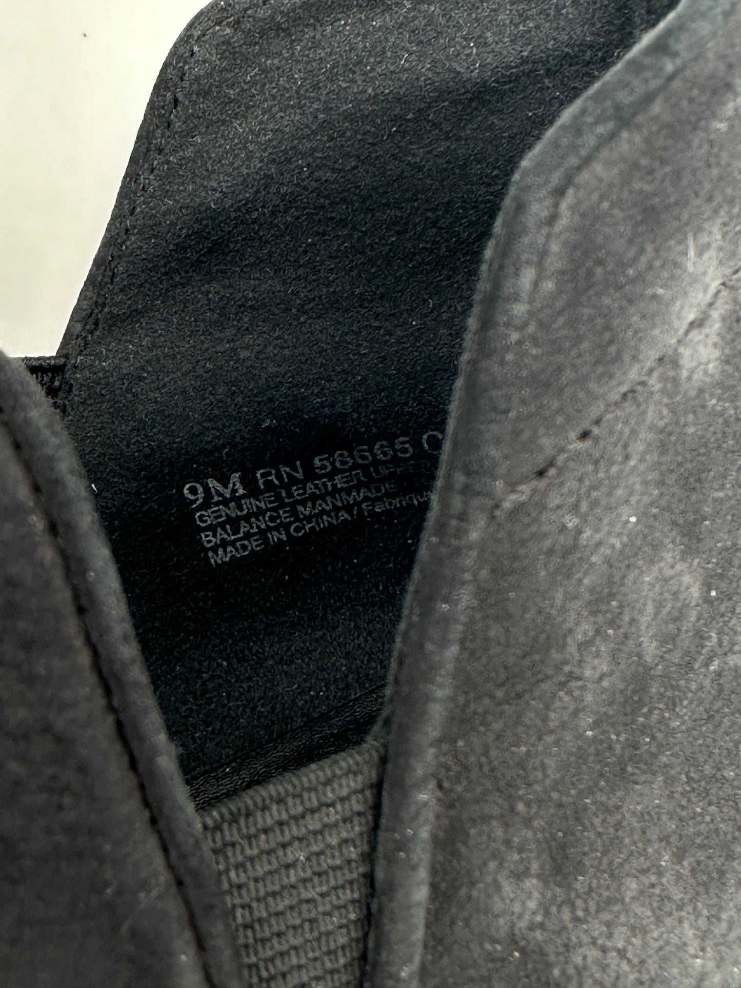 BP. Size 9M Black Suede Ankle Boots Booties, 2 3/8" heel