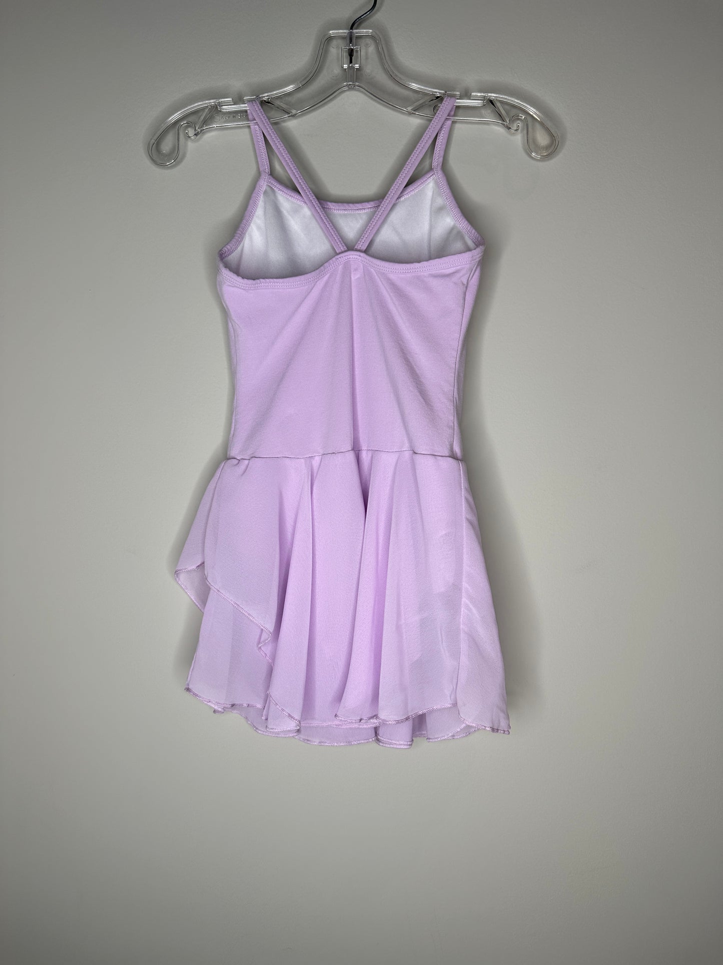 Girls' Size M Lavender Pull-On Tutu Ballet Leotard Dance Dress Dance Costume