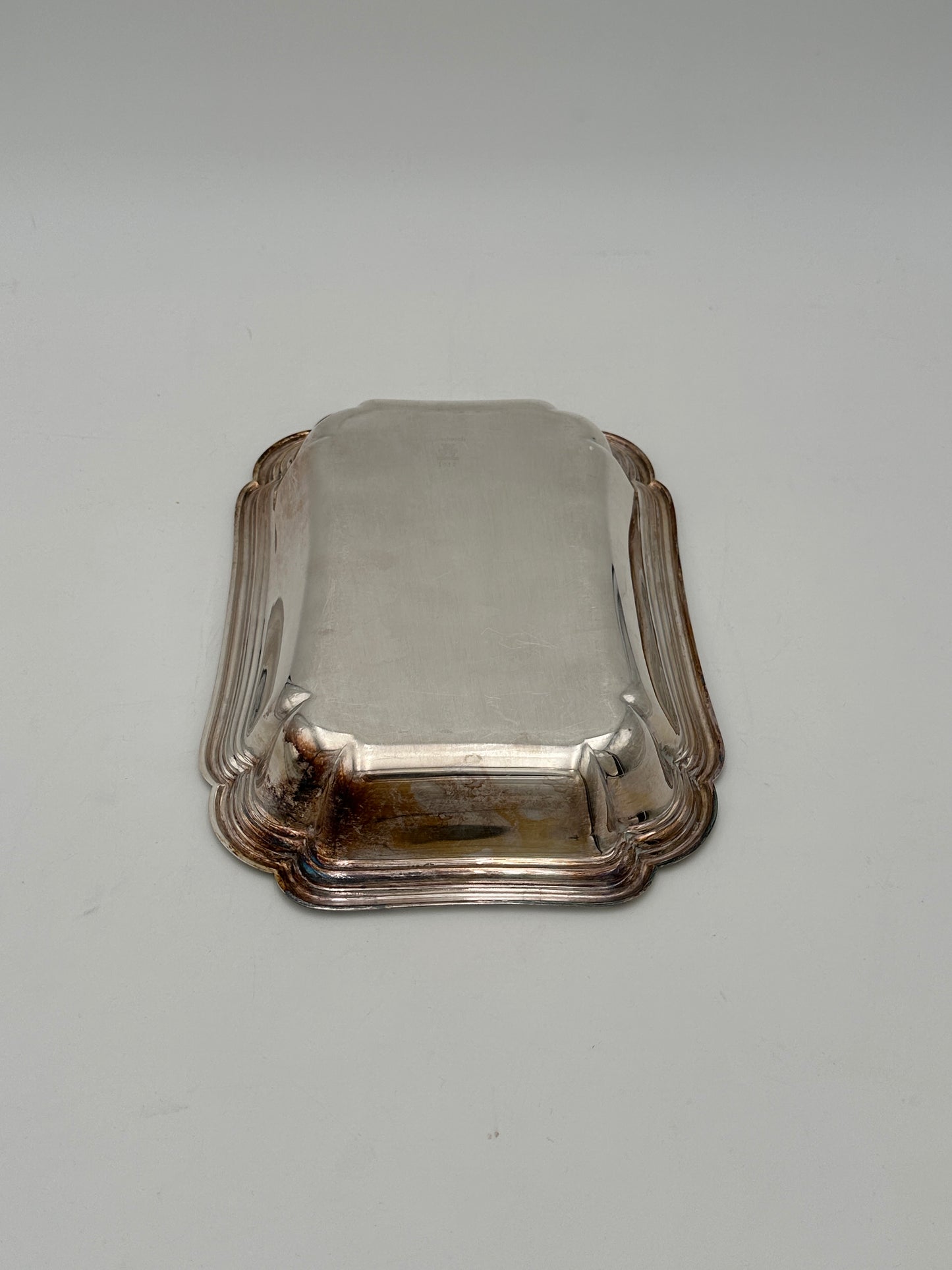 Chadwick Silver-Plated Shallow Rectangle Dish
