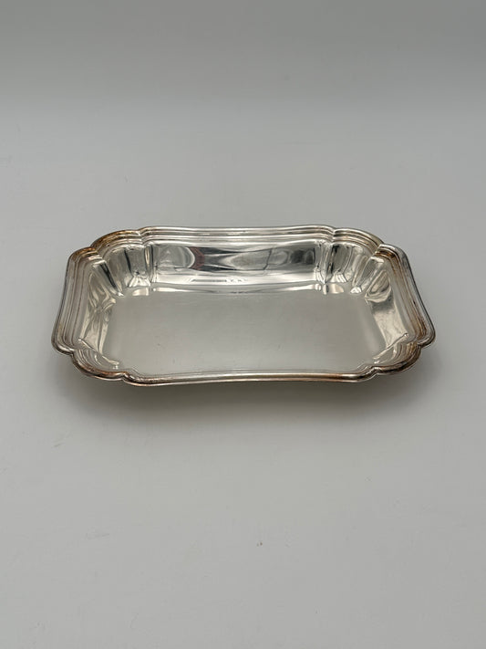 Chadwick Silver-Plated Shallow Rectangle Dish