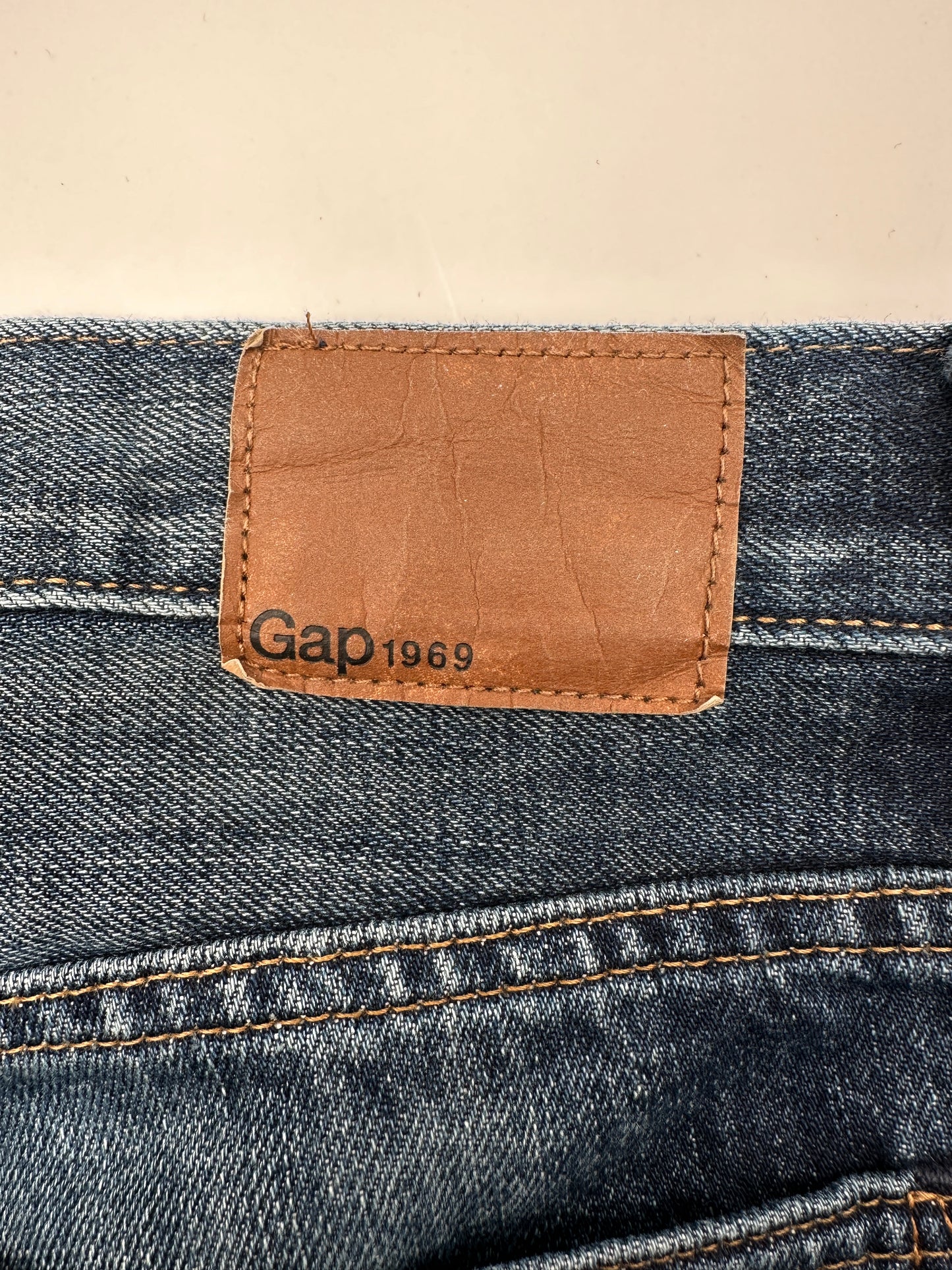 Gap 1969 Men's Size 38x30 (marked) Standard Blue Denim Jeans