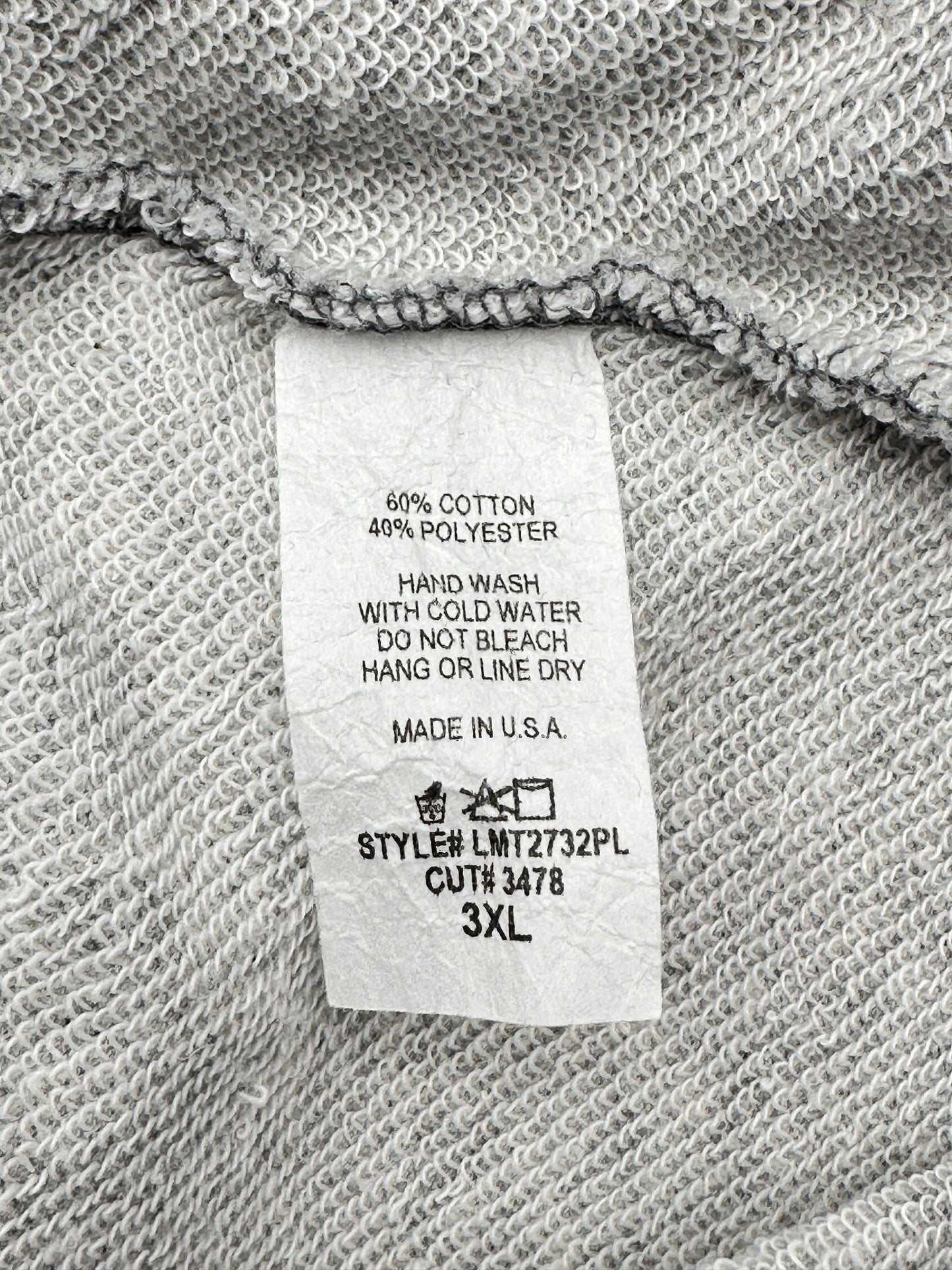 Lovely Melody Size 3XL Gray Fleece Sweater Top