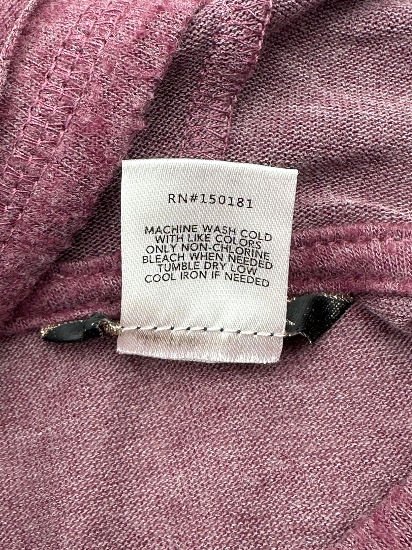 Peyton Jensen Size XS (0-2) Plum Pullover Hoodie (runs large - please see meas.)