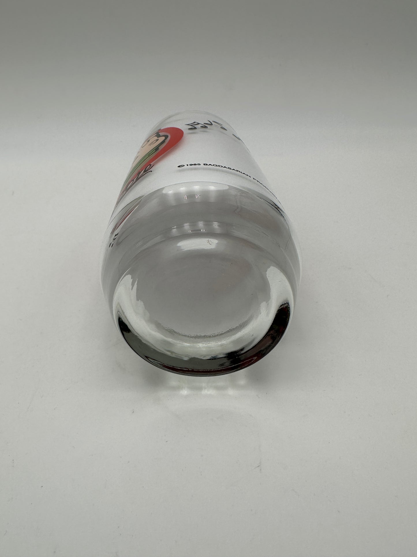 Bagdasarian Theodore of Alvin & The Chipmunks Hardees Promotional Glass, Vintage