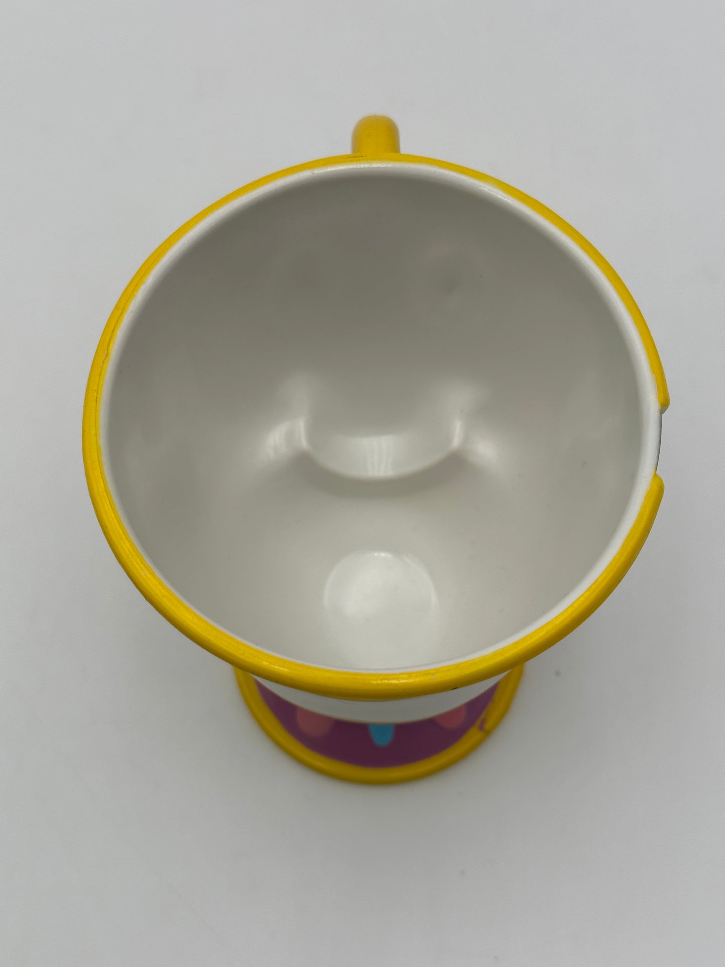 Disney Beauty and the Beast Chip Plastic Teacup, Vintage