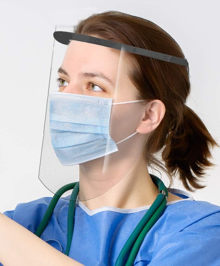 Oakridge Products CV-19 Protective Shield and Headband, 3 pack - new in package