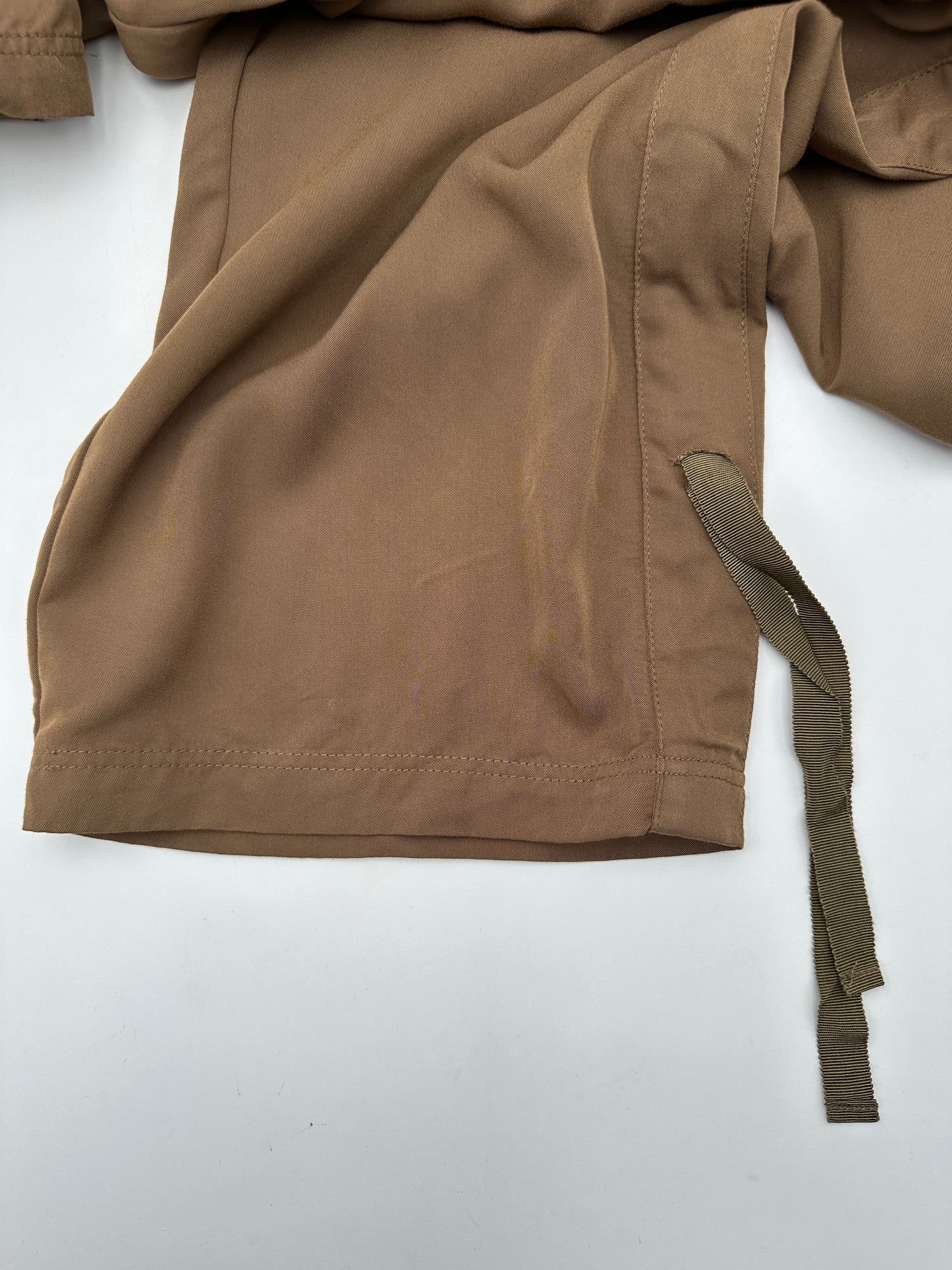 Belle Gray by Lisa Rinna Size L Taupe Light Brown Elastic Waist Pants