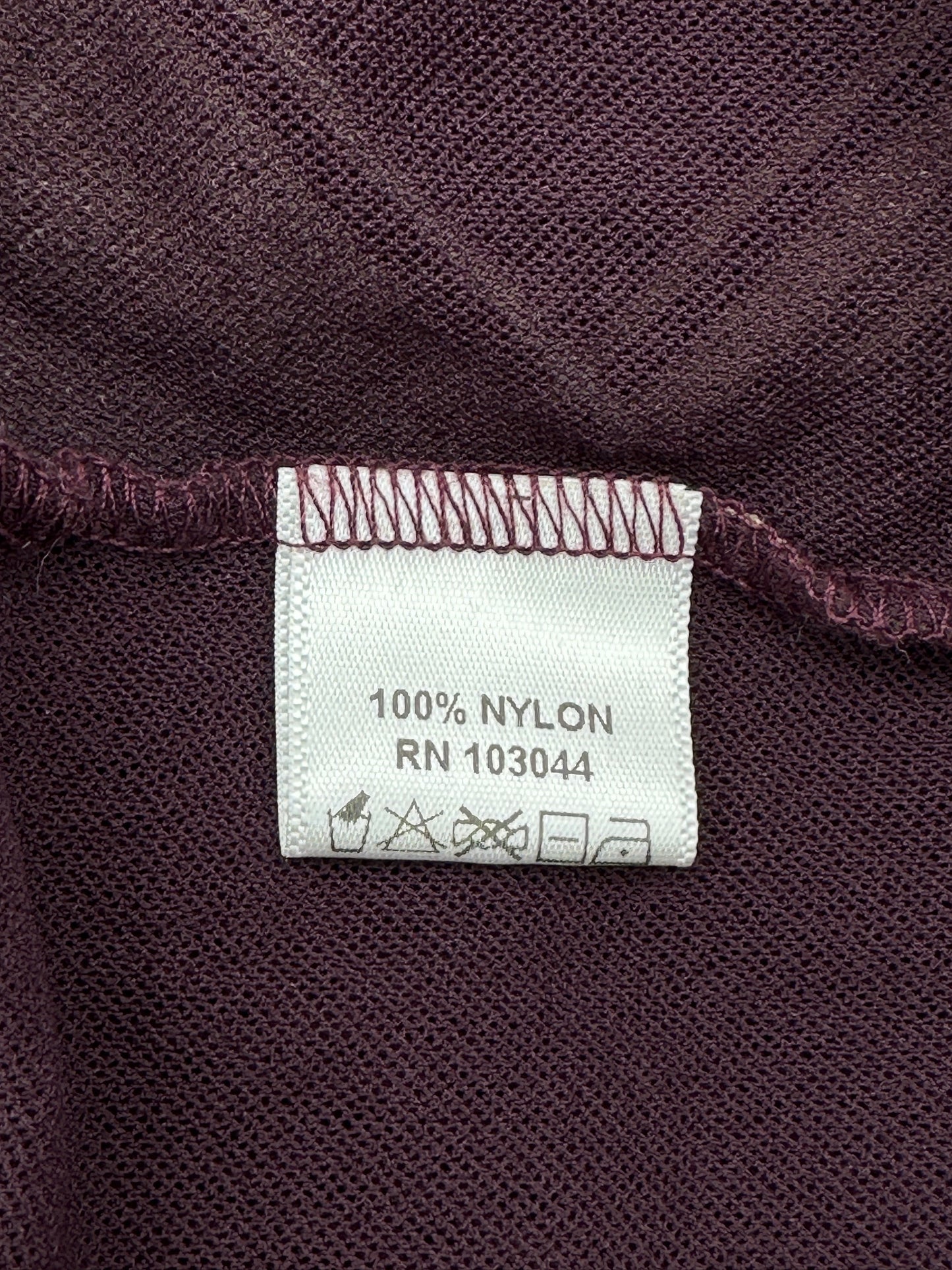 Petit Pois by Viviana Size M Plum Printed Long Sleeve Lightweight Top