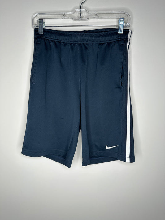 Nike Youth Size L Navy Blue Athletic Shorts