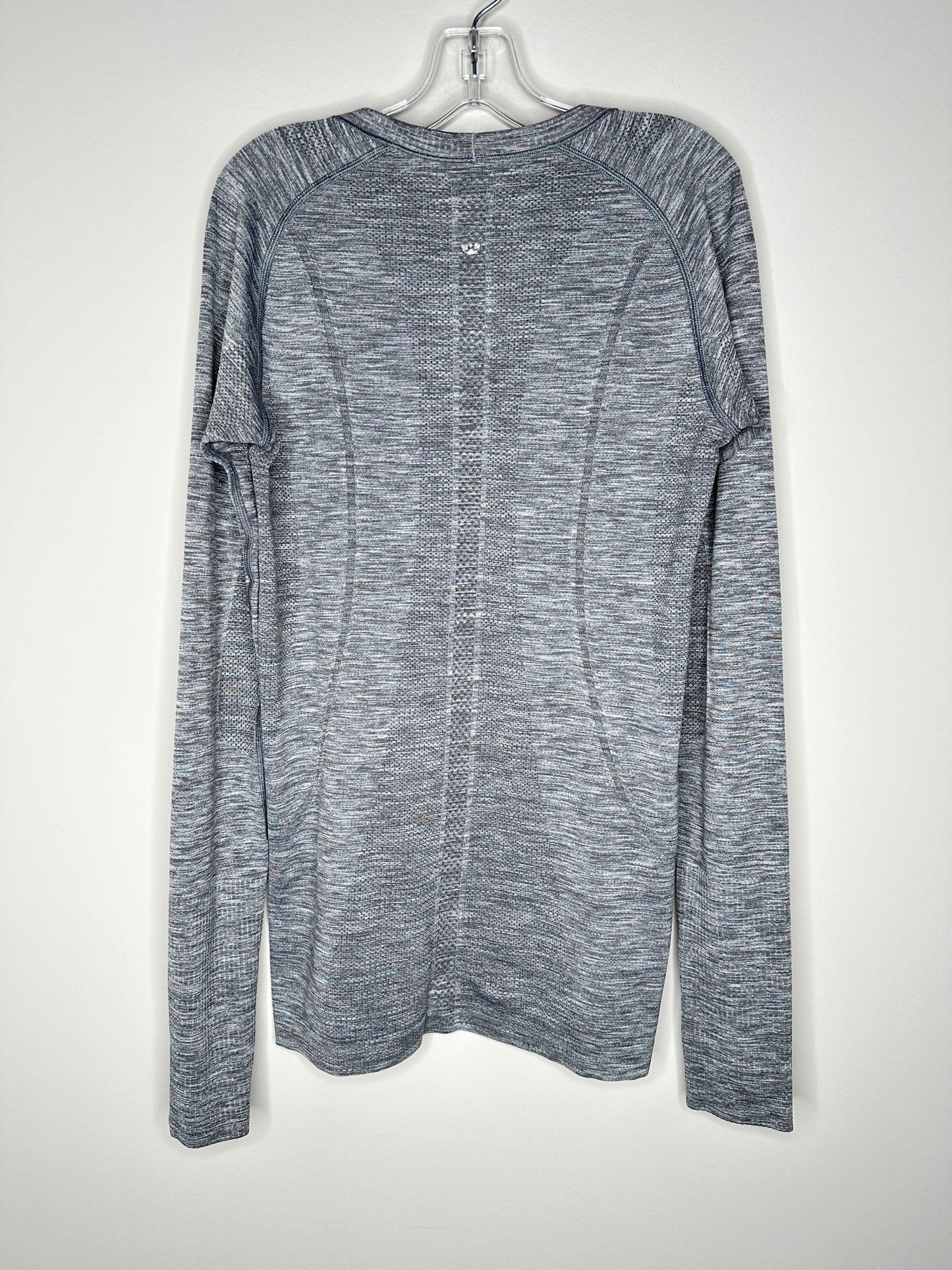 Lululemon Athletica Size 8 Heathered Gray Swiftly Tech Long Sleeve Crew