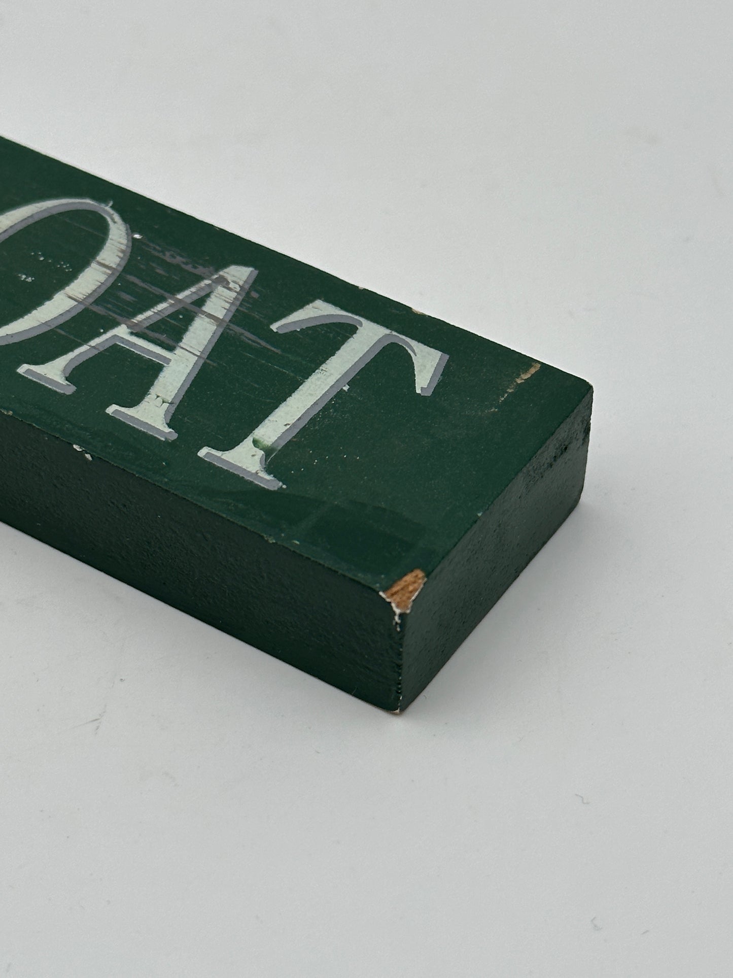 Chesapeake Bay Green Decorative Plaque "Life's Better on the Boat"