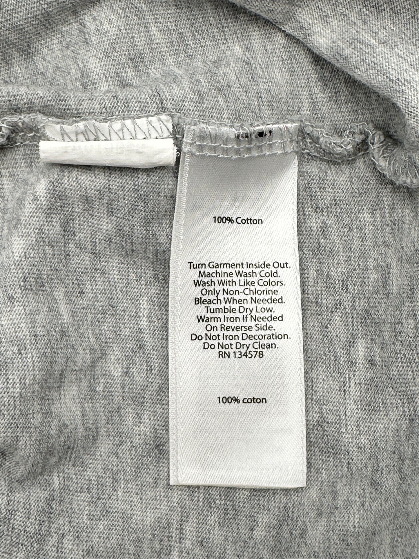 Vineyard Vines Men's Size XL Light Grey Football Laces Long-Sleeve Pullover Hoodie Pocket Tee