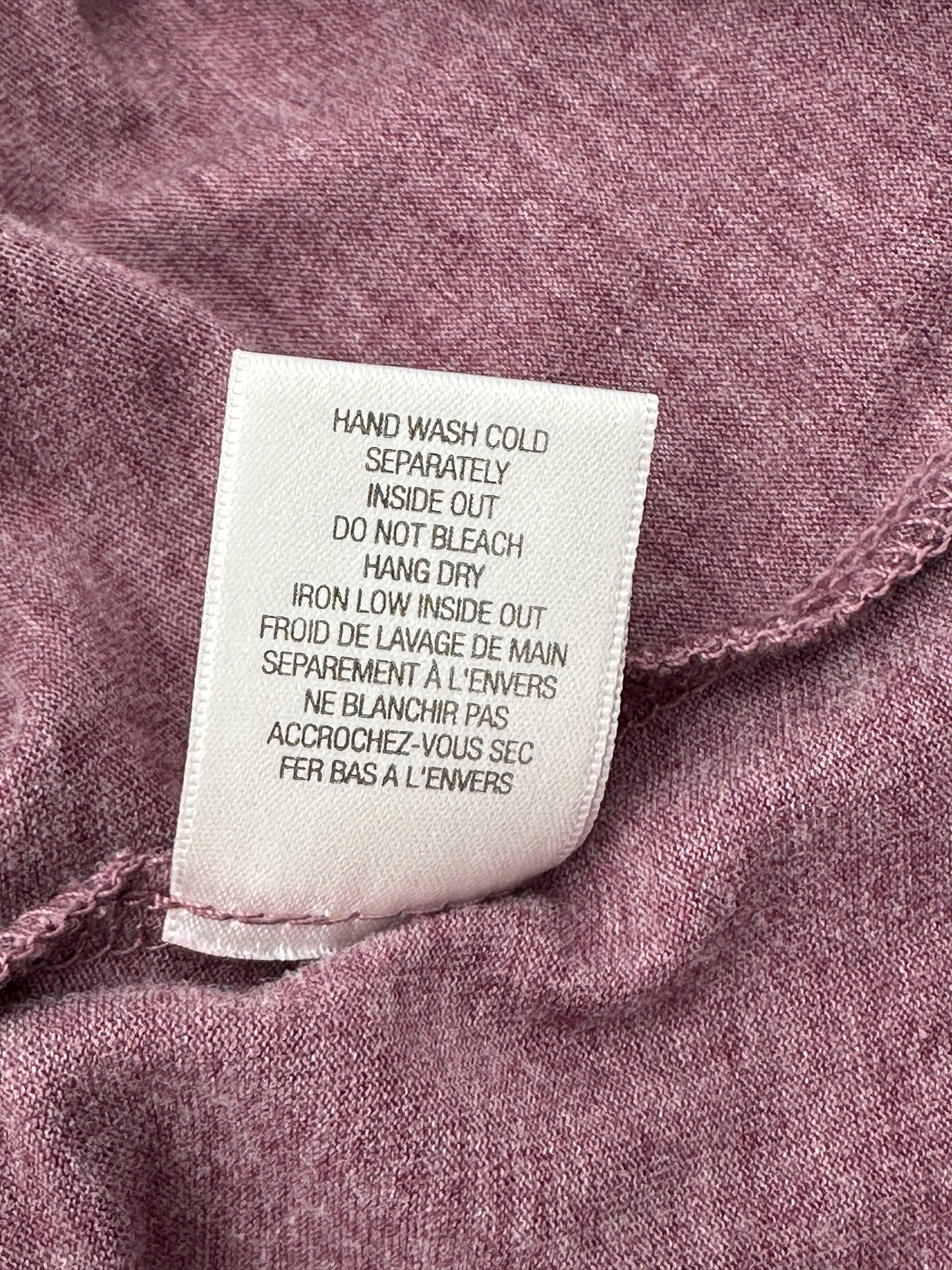 Eloise Size L Plum Heathered Spaghetti Strap Dress with Ruffled Elastic Top