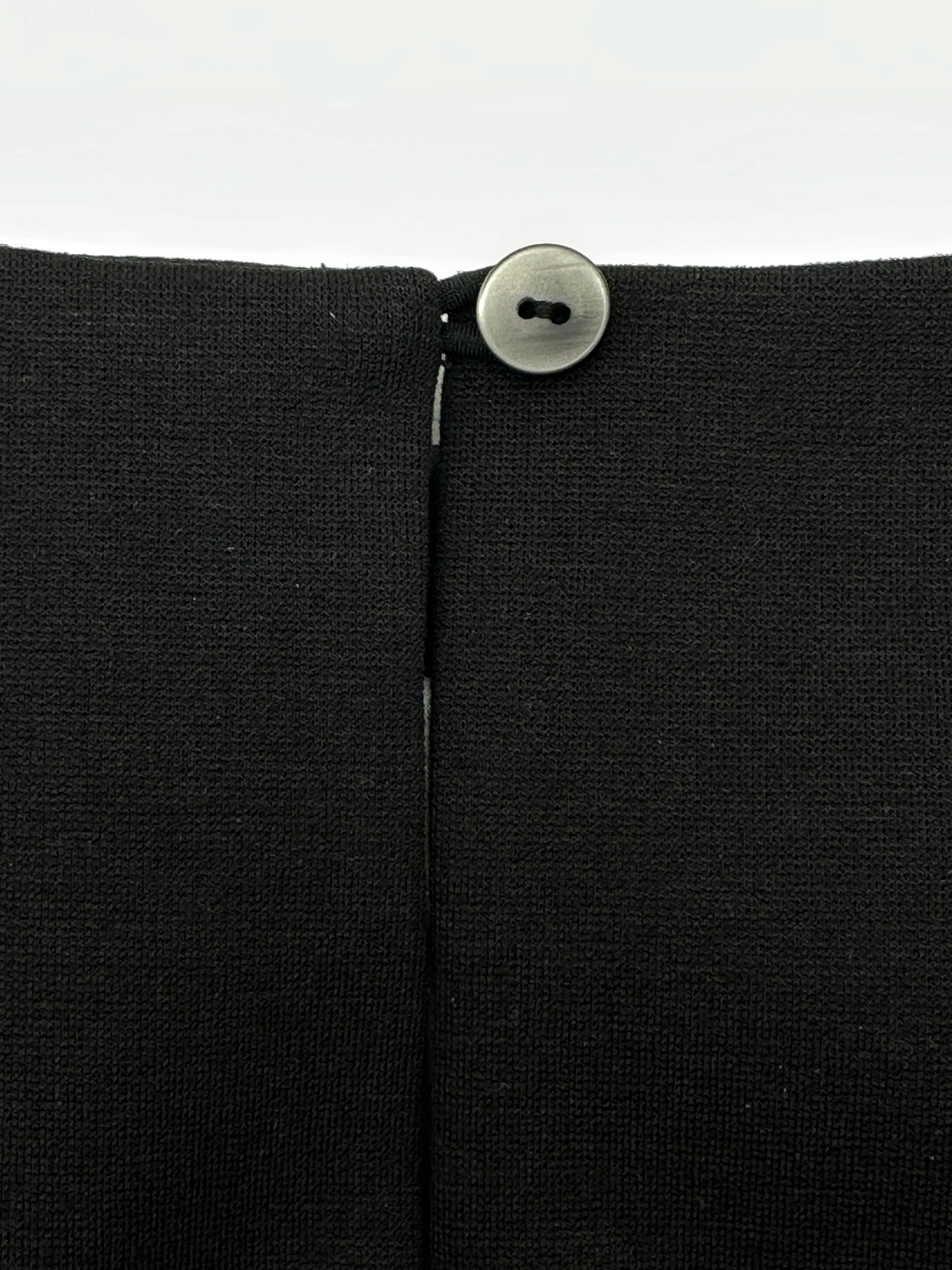 Classiques Entier Size M Black Sleeveless Top with Holes Mesh Front