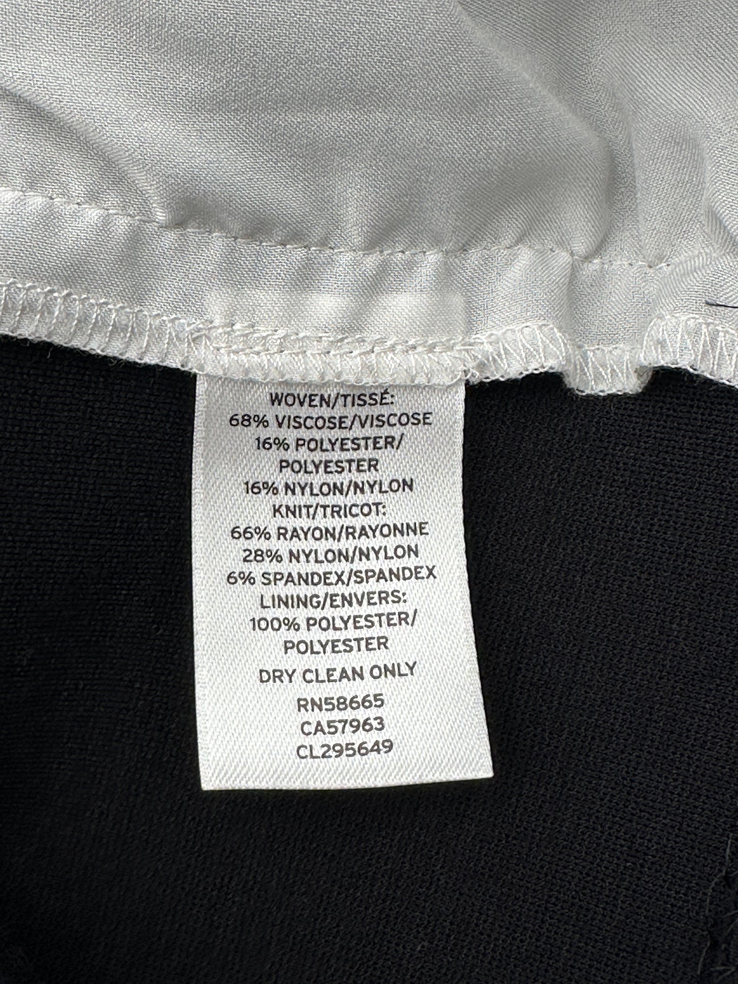 Classiques Entier Size M Black Sleeveless Top with Holes Mesh Front