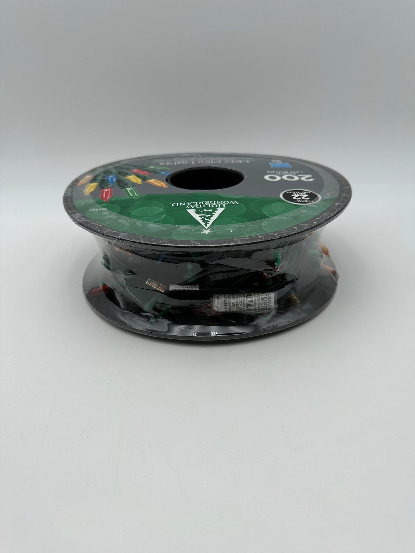 Holiday Wonderland 200 Multi-Color LED Mini Lights Christmas Holiday Lights, new