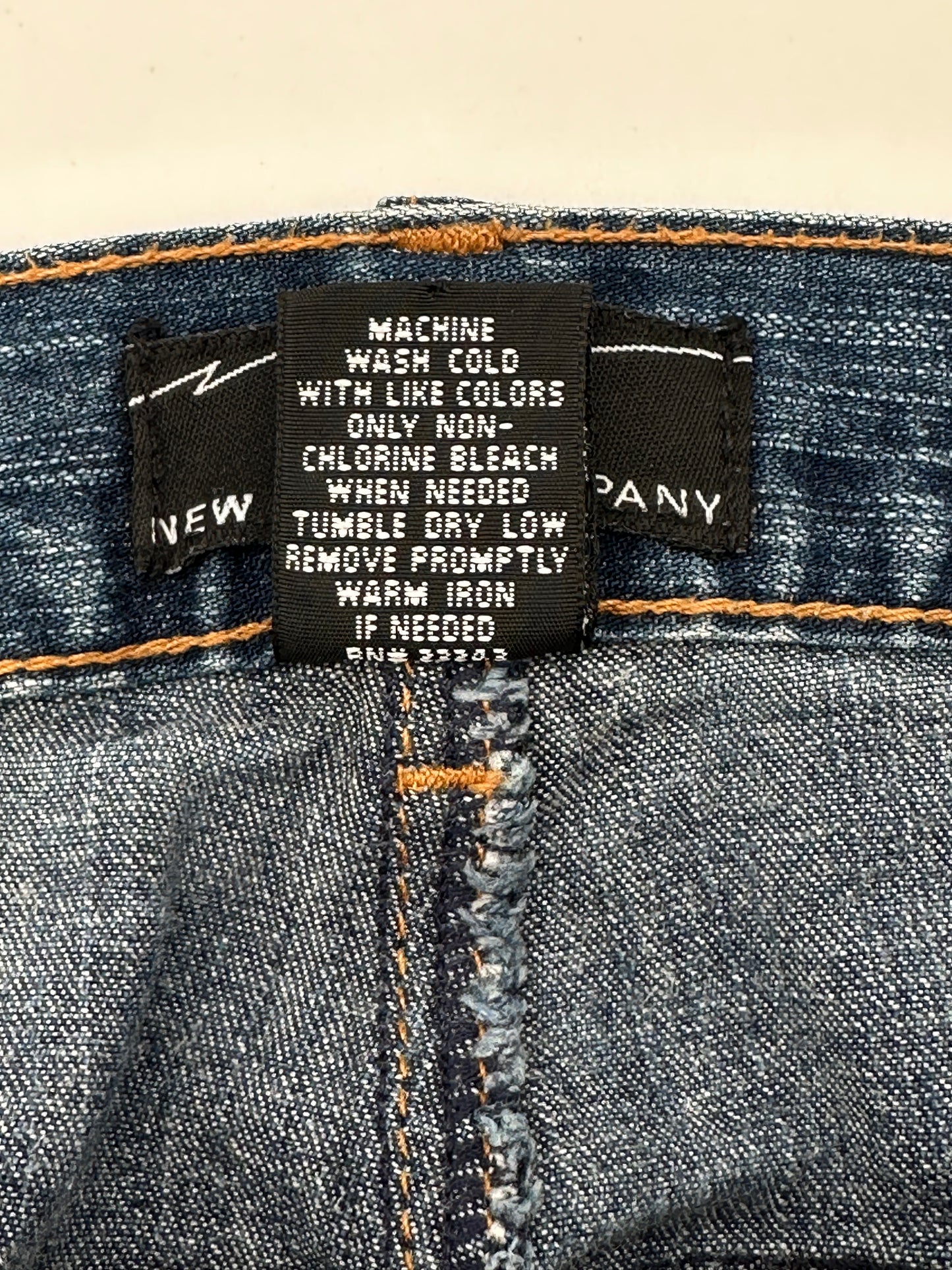 New York & Company Size 12 Blue Medium Wash Straight Leg Jeans