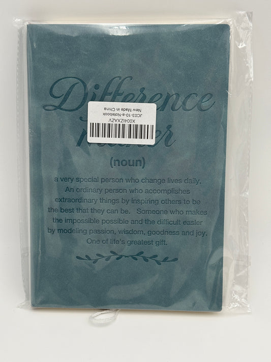 Difference Maker Journal Notebook, new