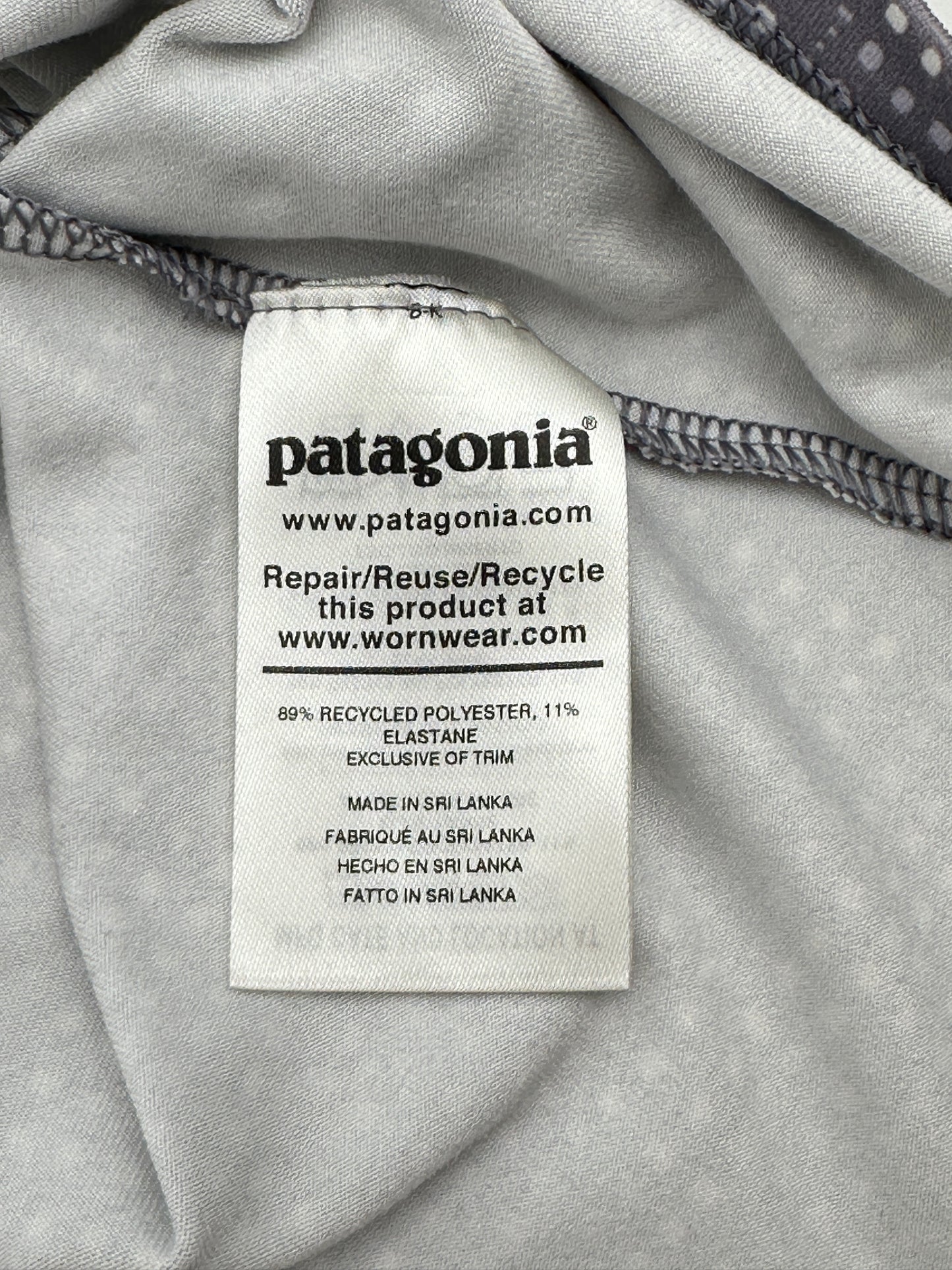 Patagonia Size S Lavender Seabrook 1/2 Zip-Neck Top