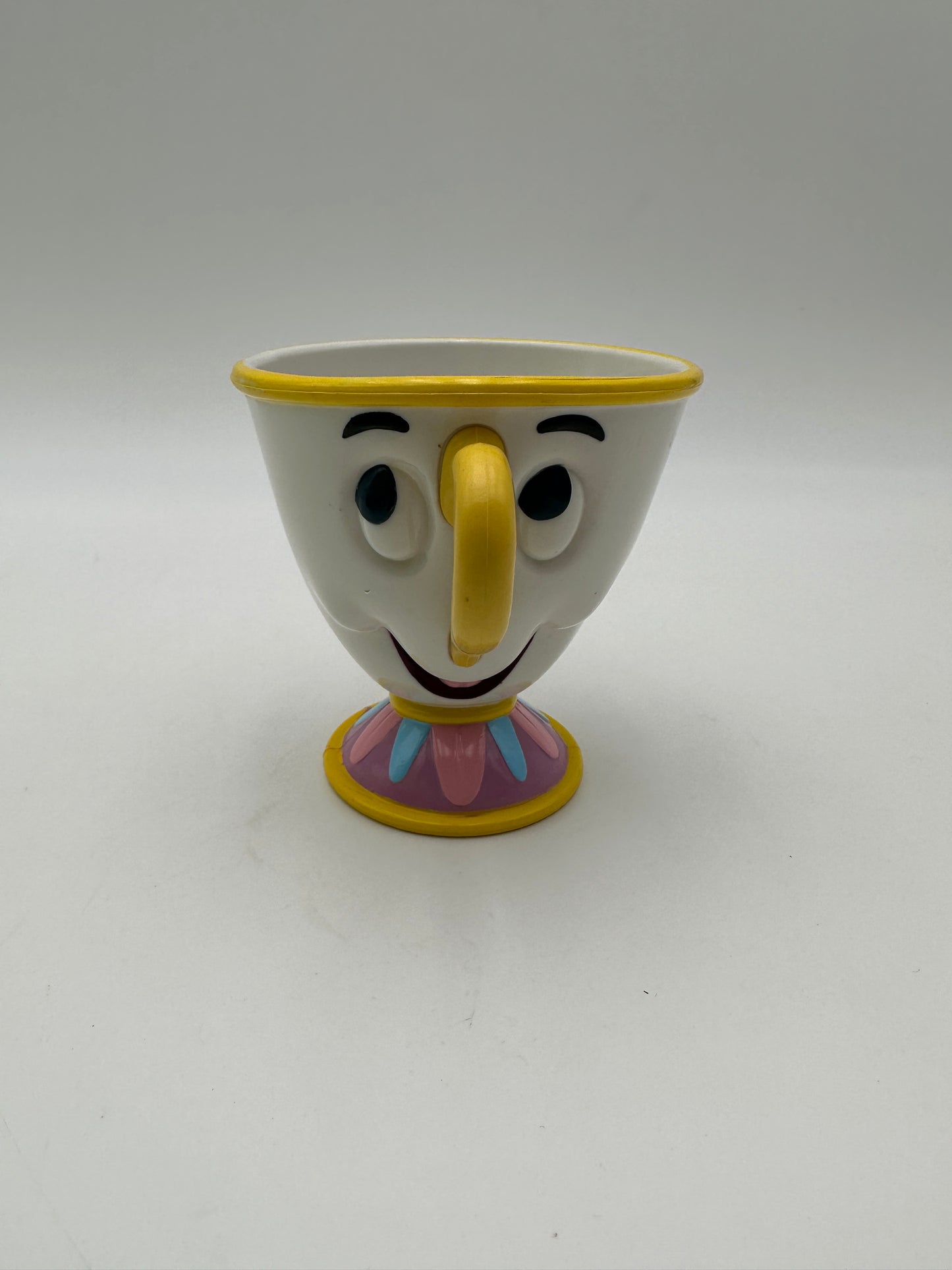 Disney Beauty and the Beast Chip Plastic Teacup, Vintage