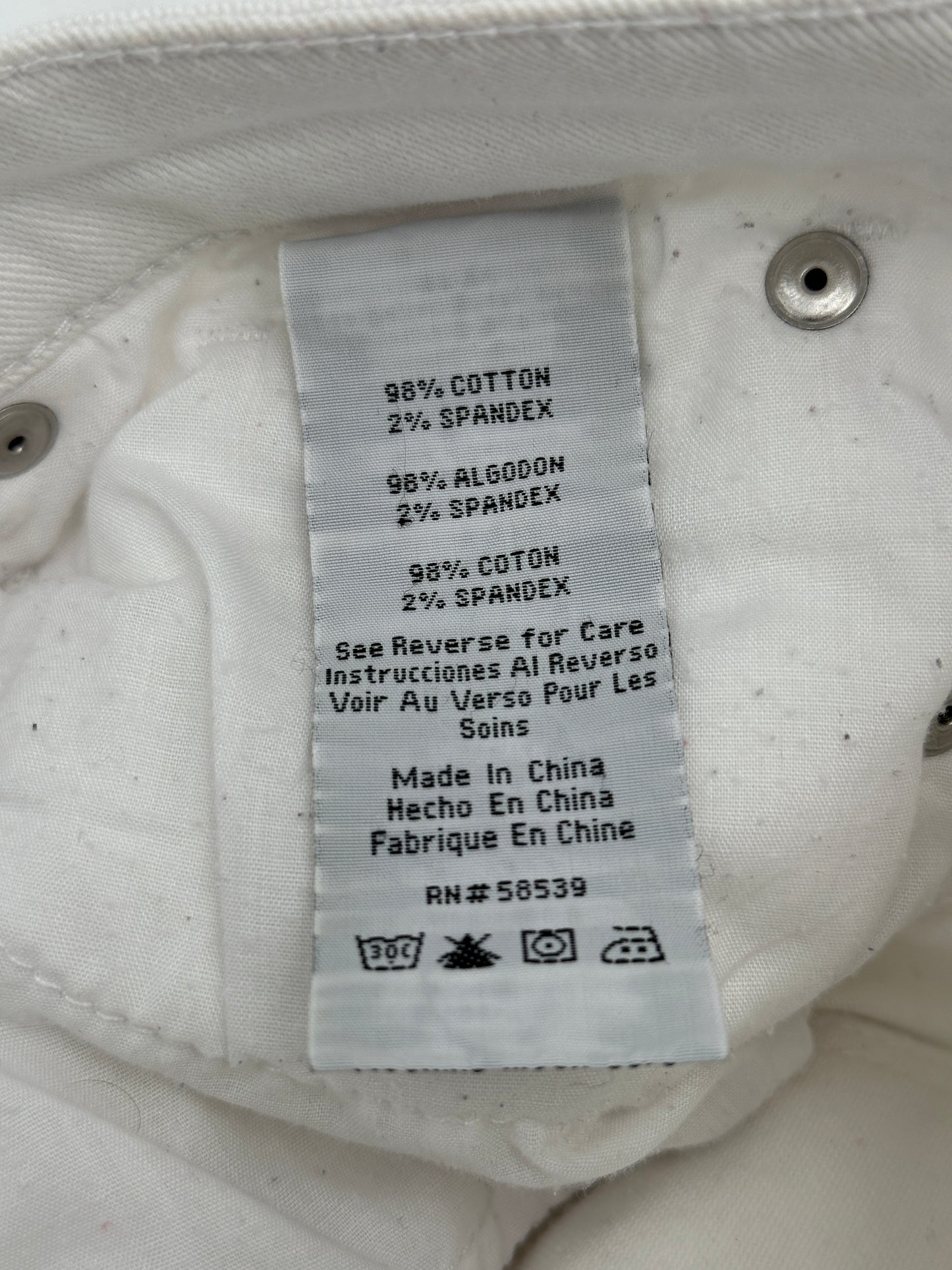 STS Blue Size 27 White Emma Ankle Skinny Jeans Pants