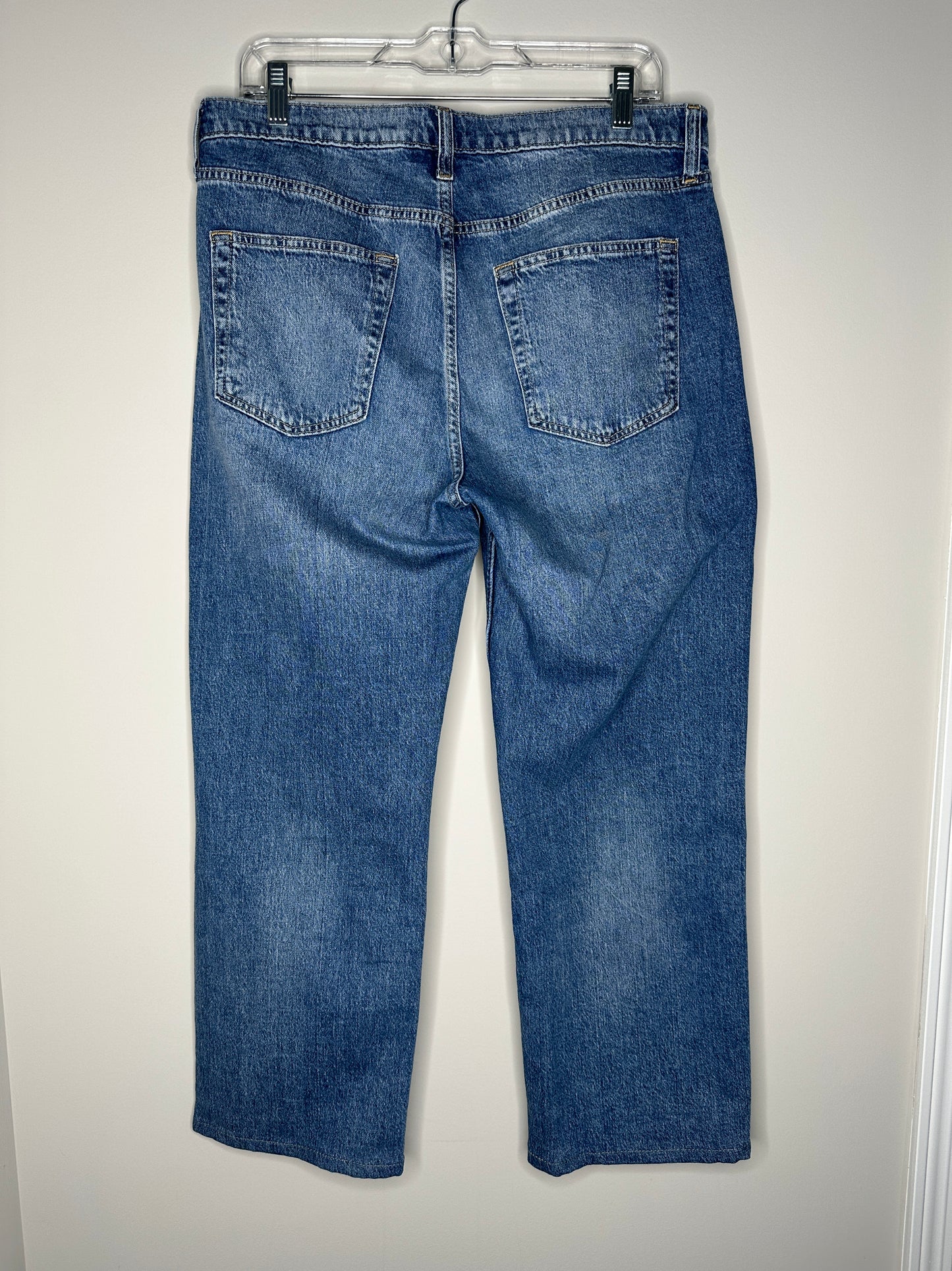 GAP Size 30/10R Blue Medium Wash Loose Mid-Rise Jeans