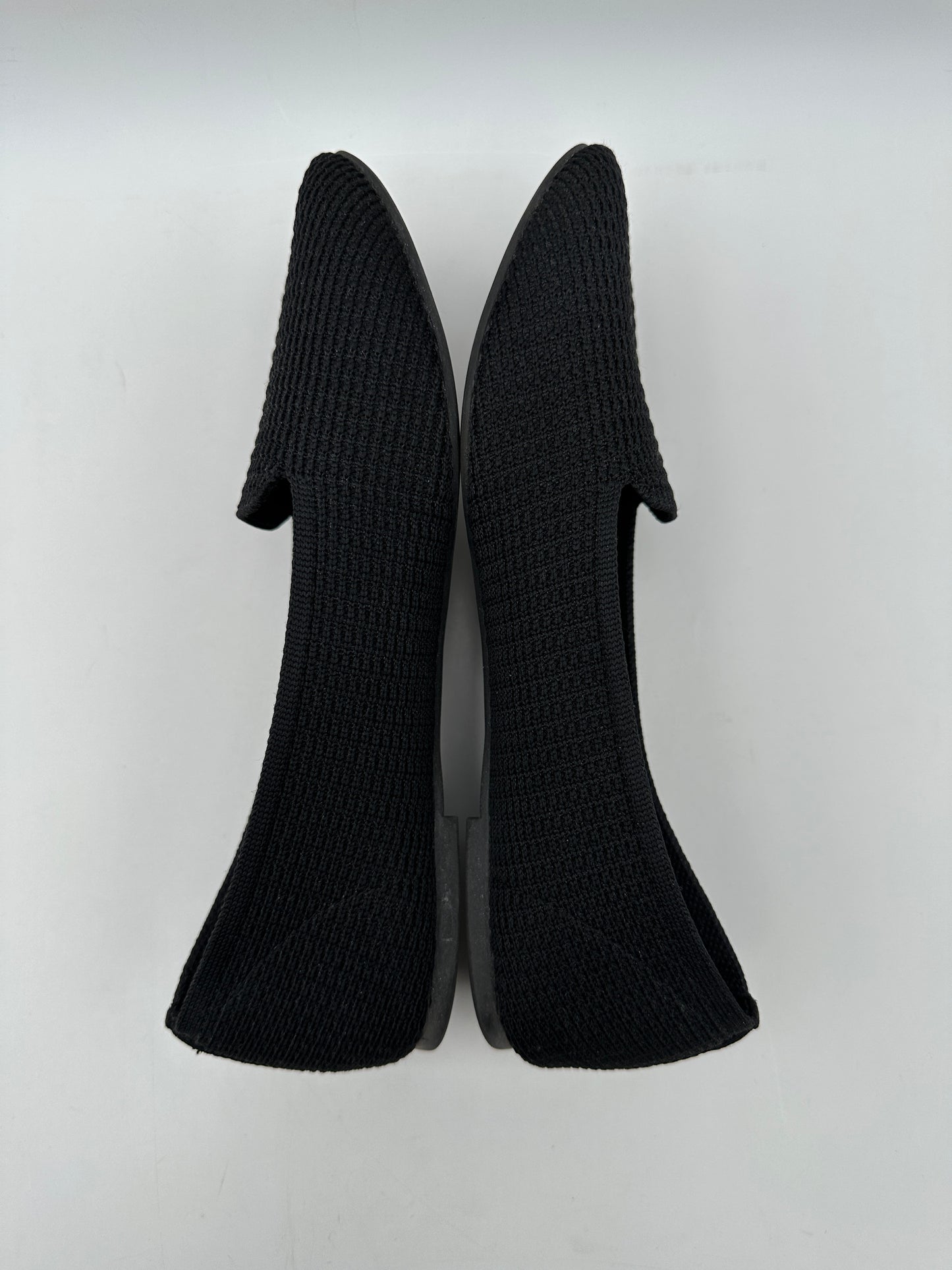 Cleo's by Skechers Size 9 Black Psychic Stretch Fit Ballet Flats, EUC