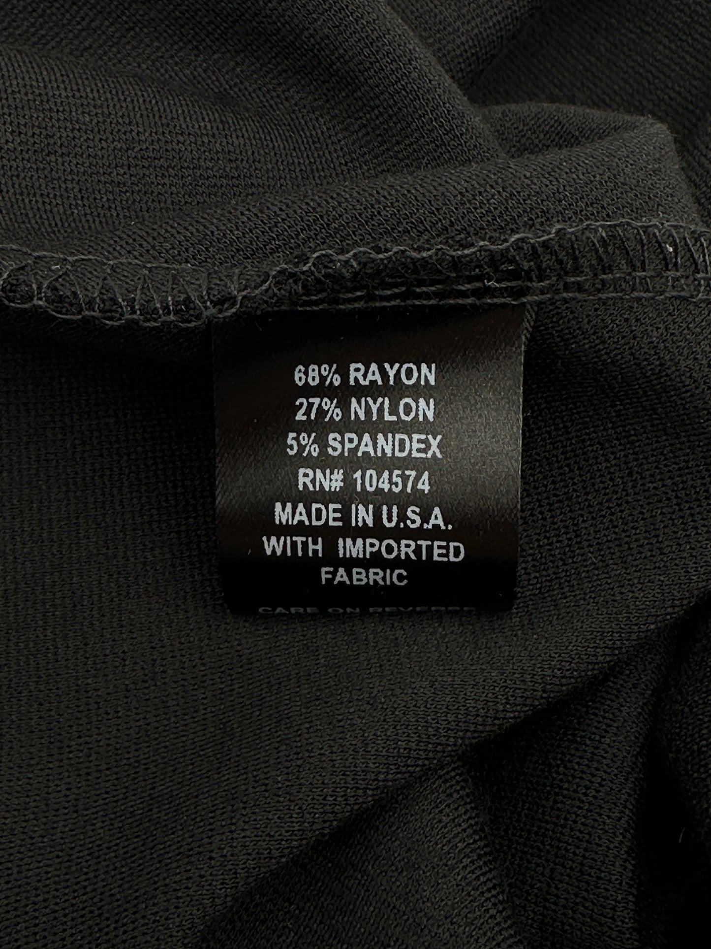 The Vanity Room Size XS Black V-Neck Sleeveless Fit & Flair Dress