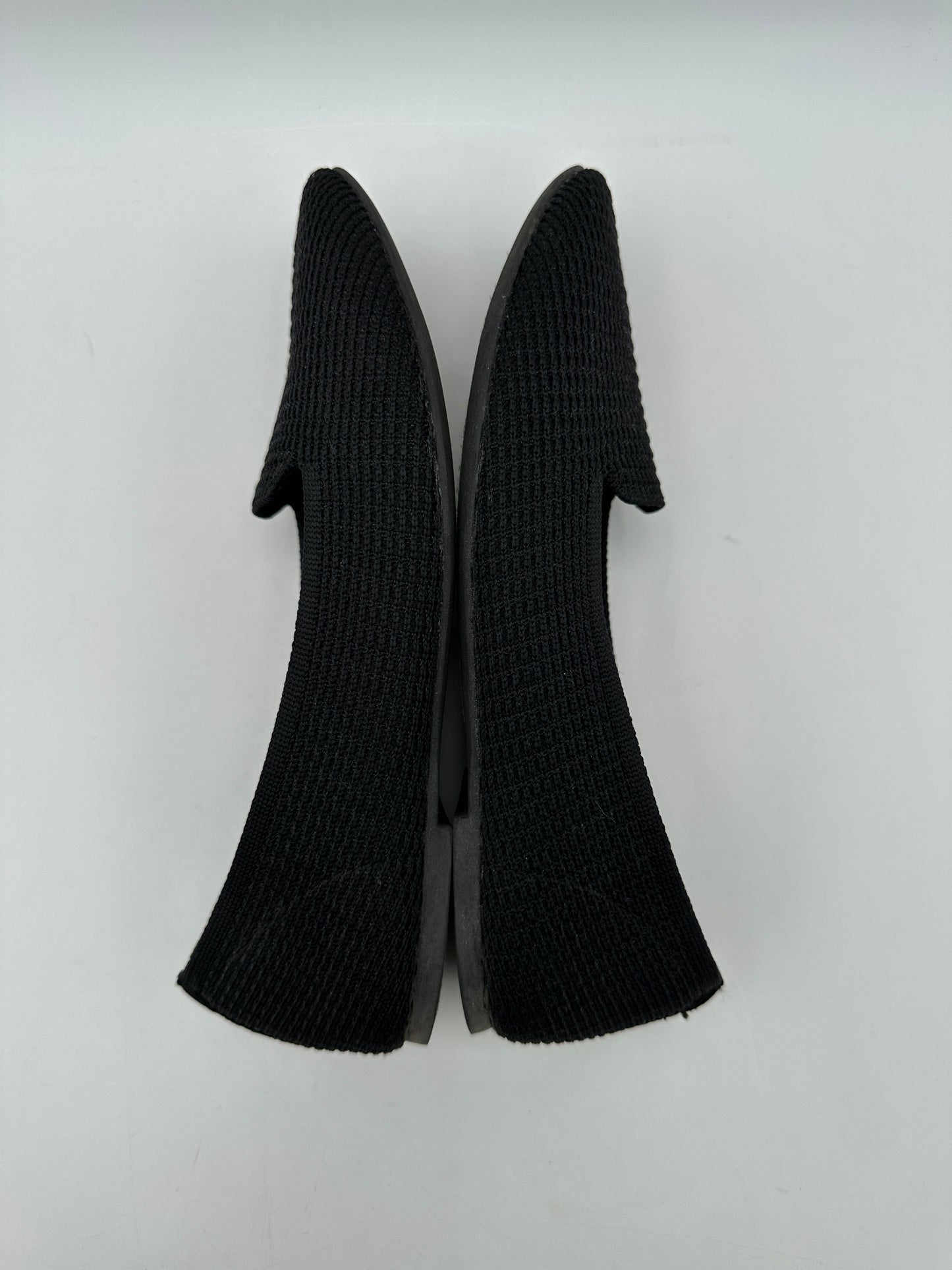 Cleo's by Skechers Size 9 Black Psychic Stretch Fit Ballet Flats, EUC