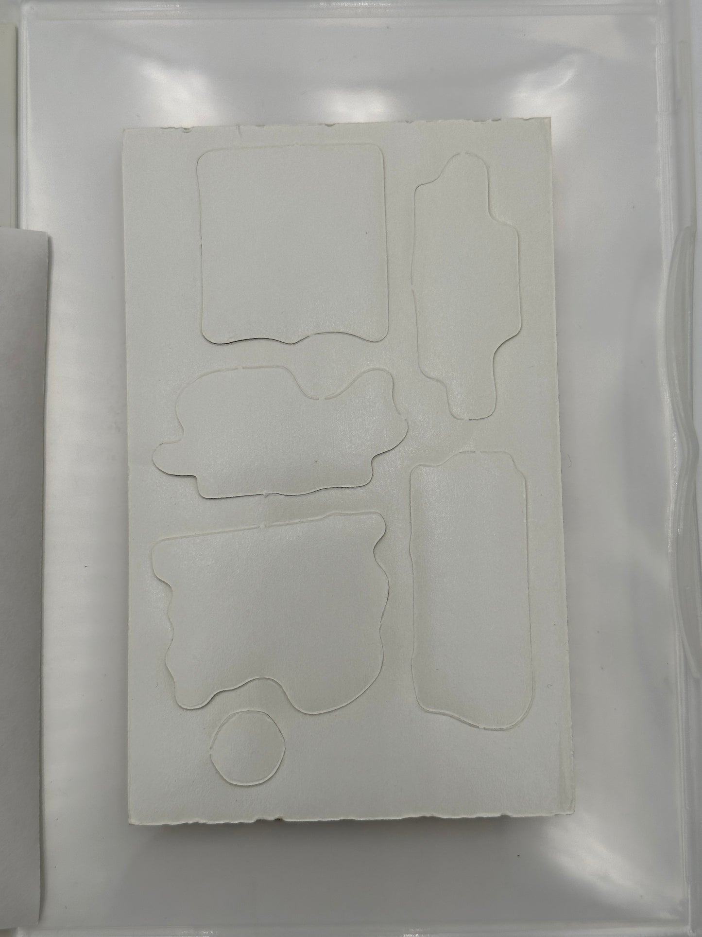 Stampin' Up! Afterthoughts Cling Stamp Set, never used - retired