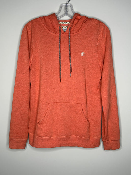 Element Size S Orange Pullover Fleece Hoodie