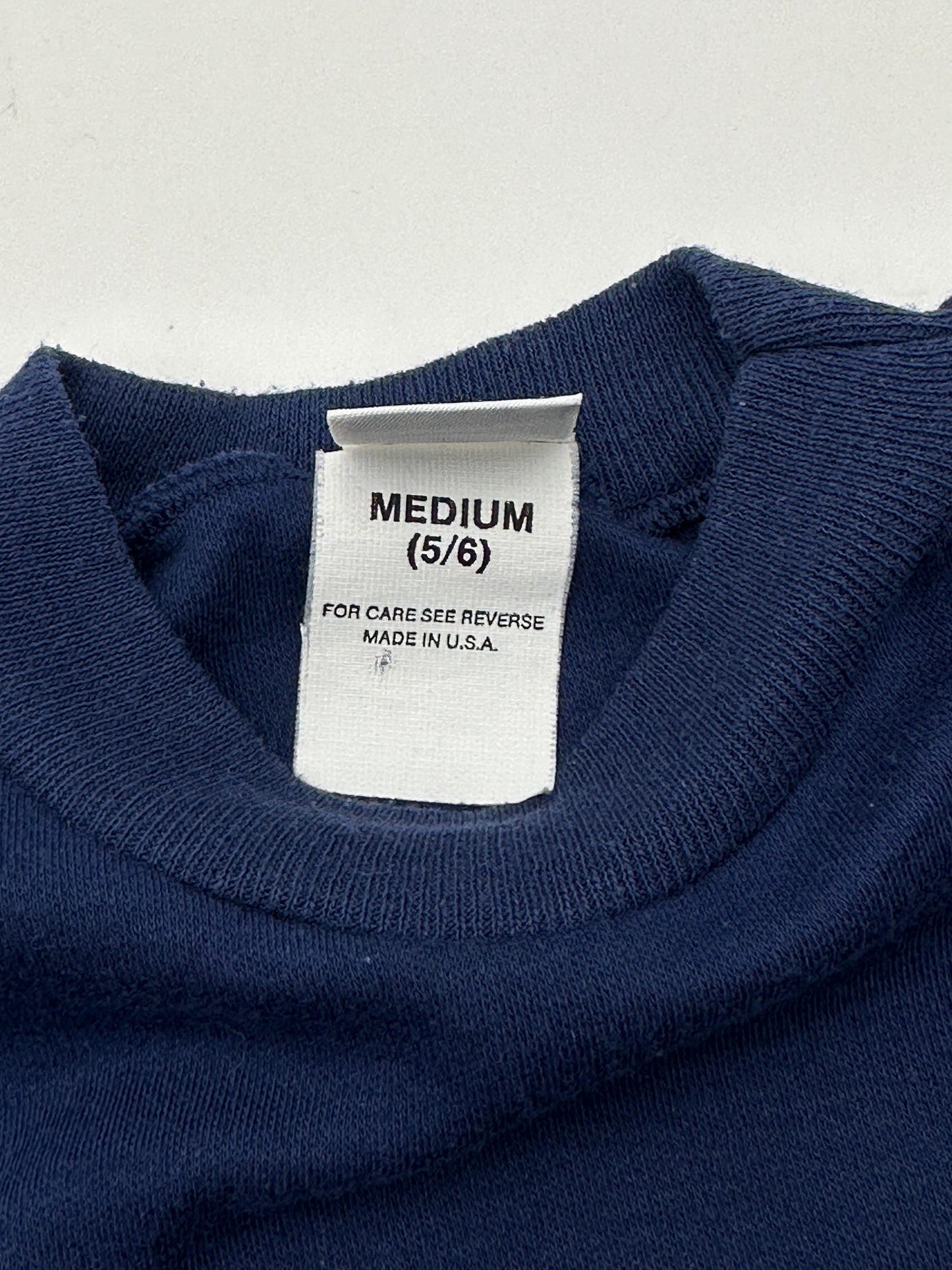 Jog Togs Youth M (5/6) Vintage Navy Blue Minnesota Twins Short Sleeve T-Shirt