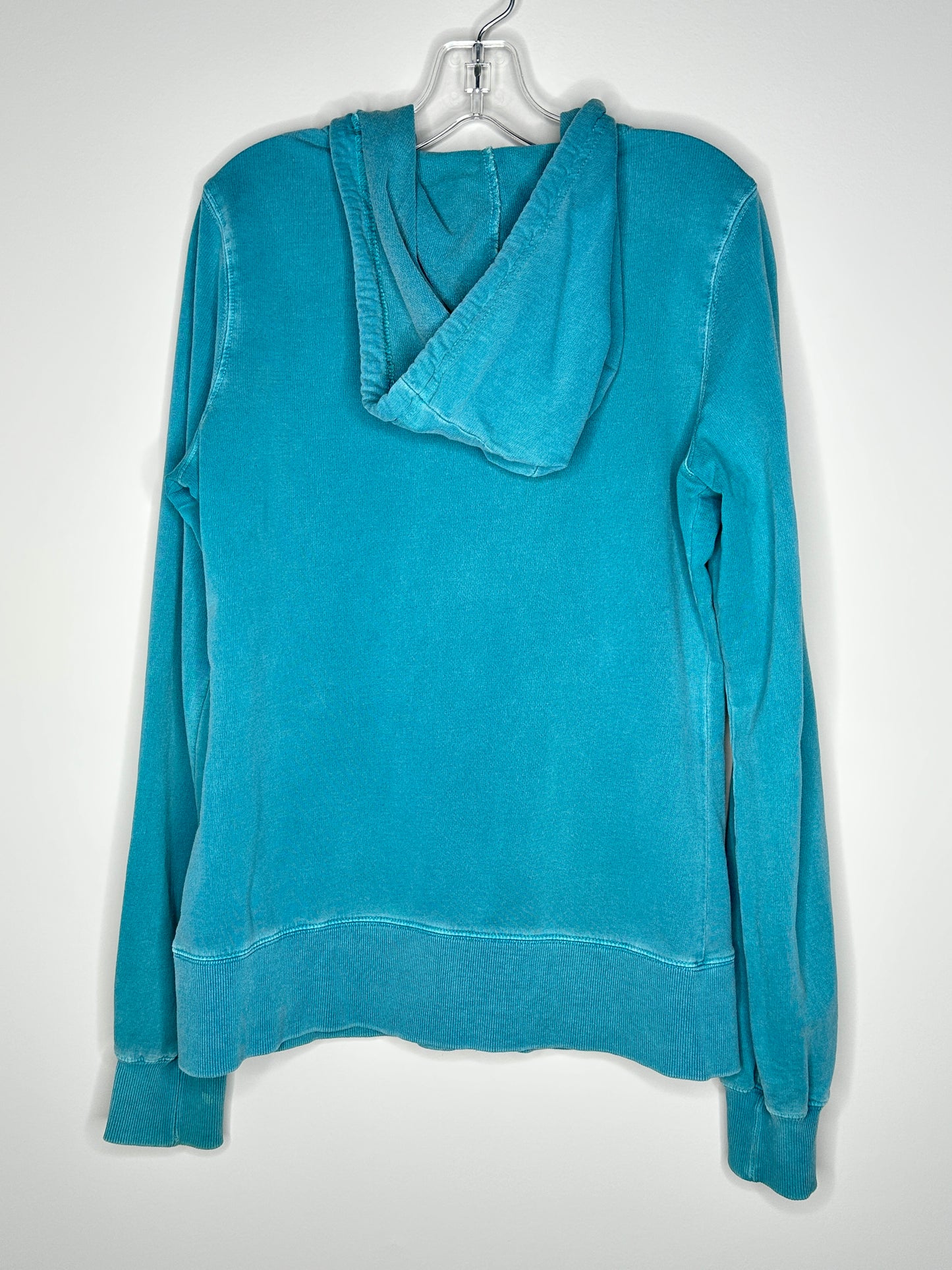 INC International Concepts Size S Teal Full-Zip Hoodie