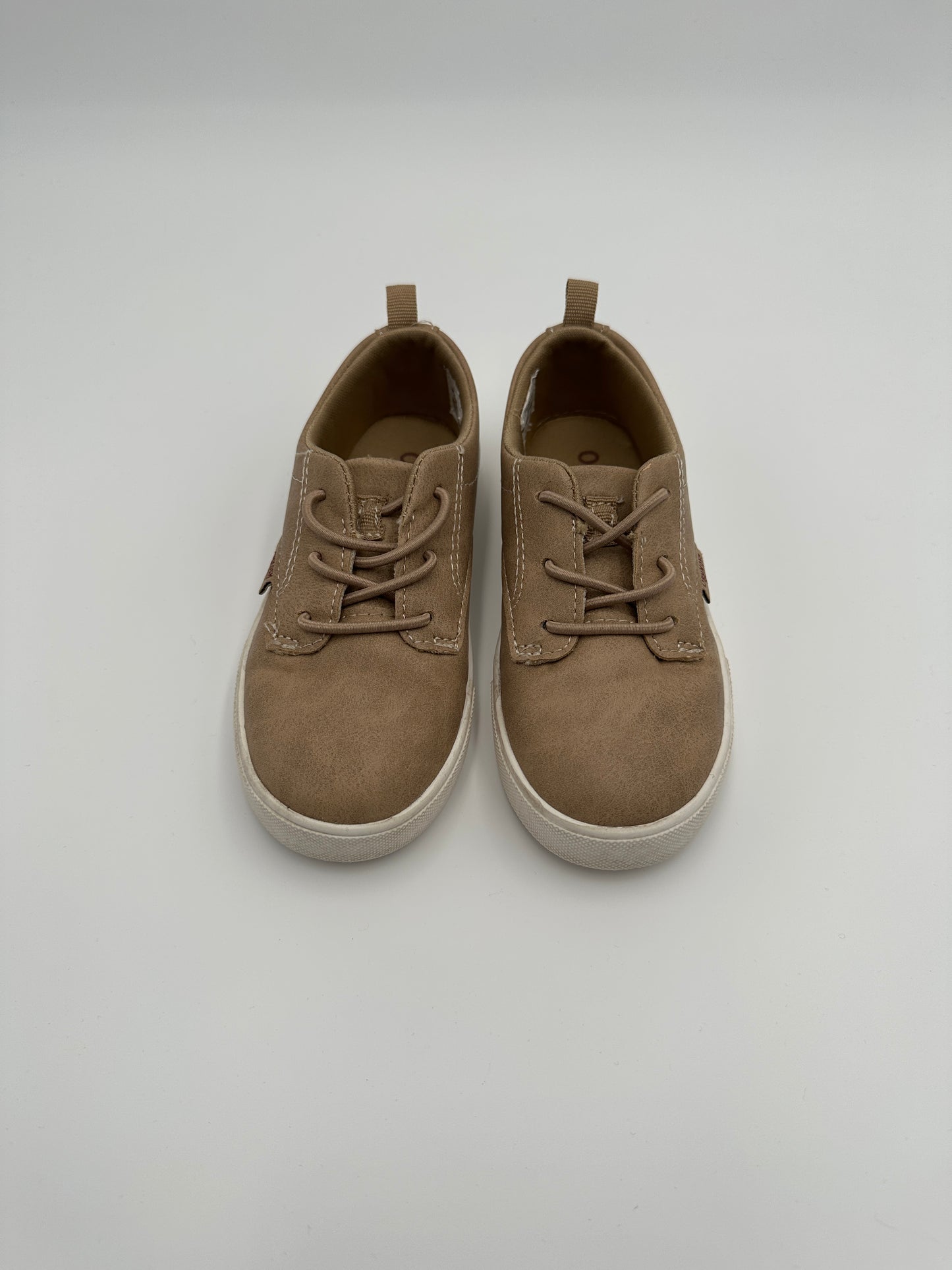 OshKosh B'gosh Size 10M Toddler Brown Lace-Up Shoes