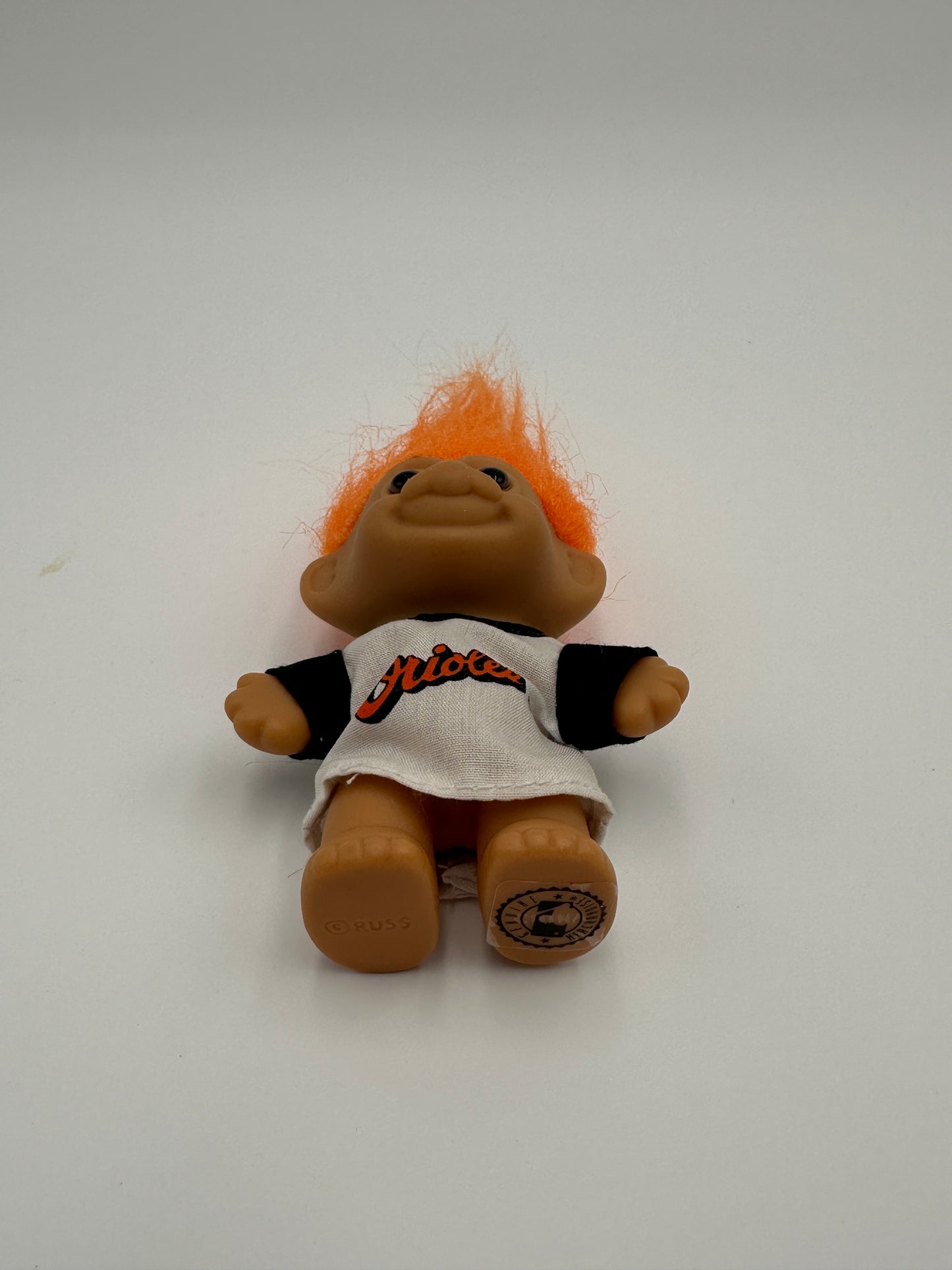 Russ Vintage Baltimore Orioles Good Luck Troll Mascot Doll