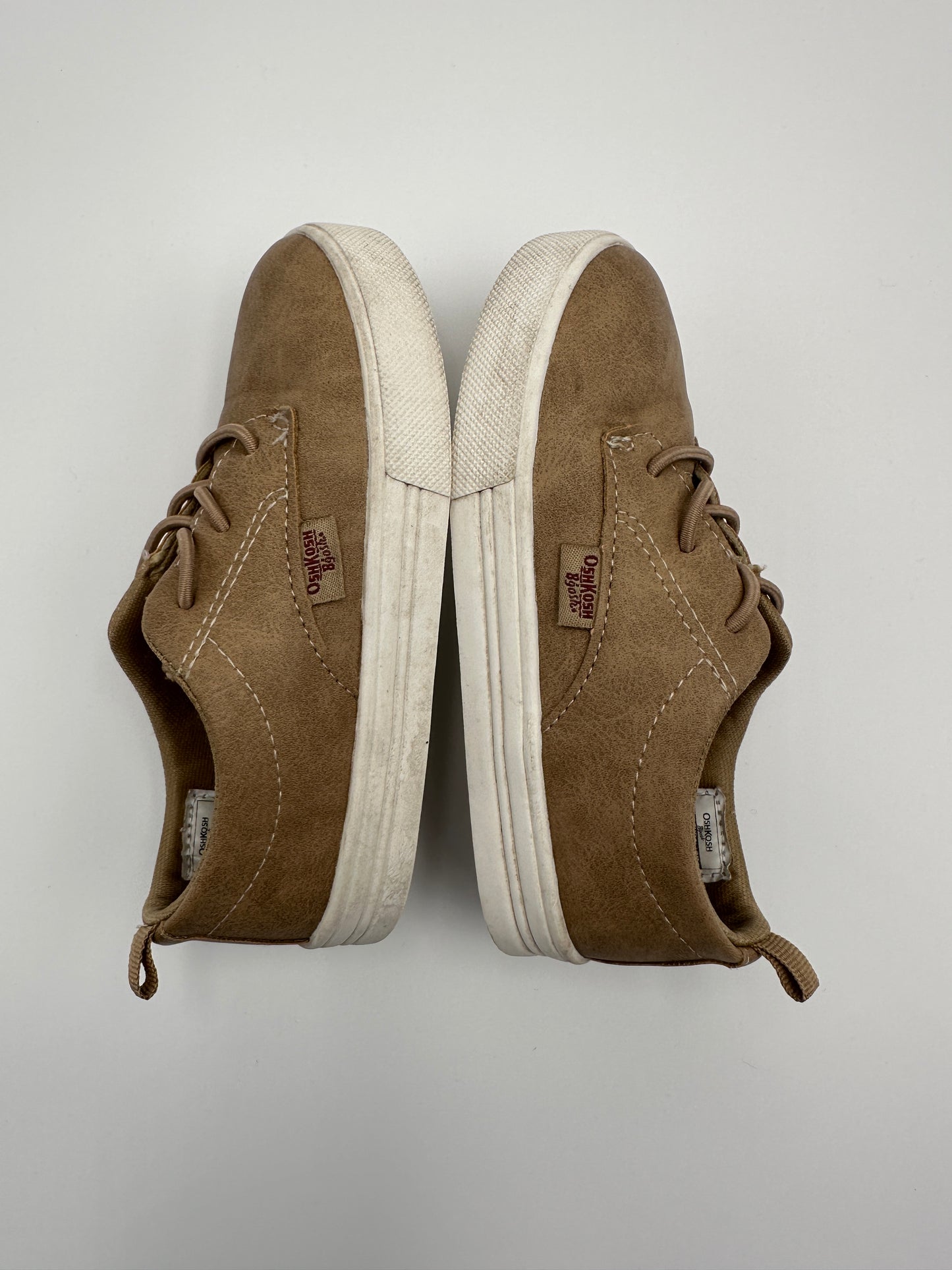 OshKosh B'gosh Size 10M Toddler Brown Lace-Up Shoes