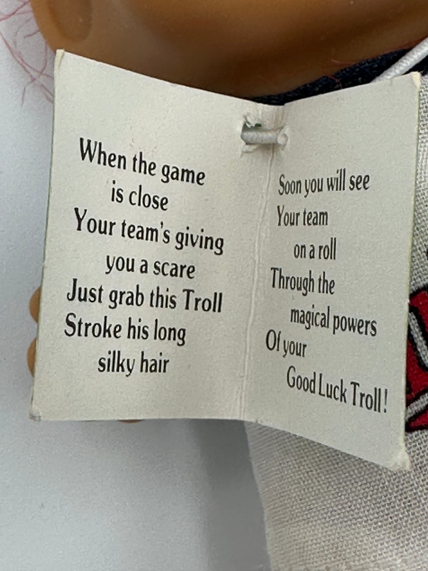 Russ Vintage Minnesota Twins Good Luck Troll Doll