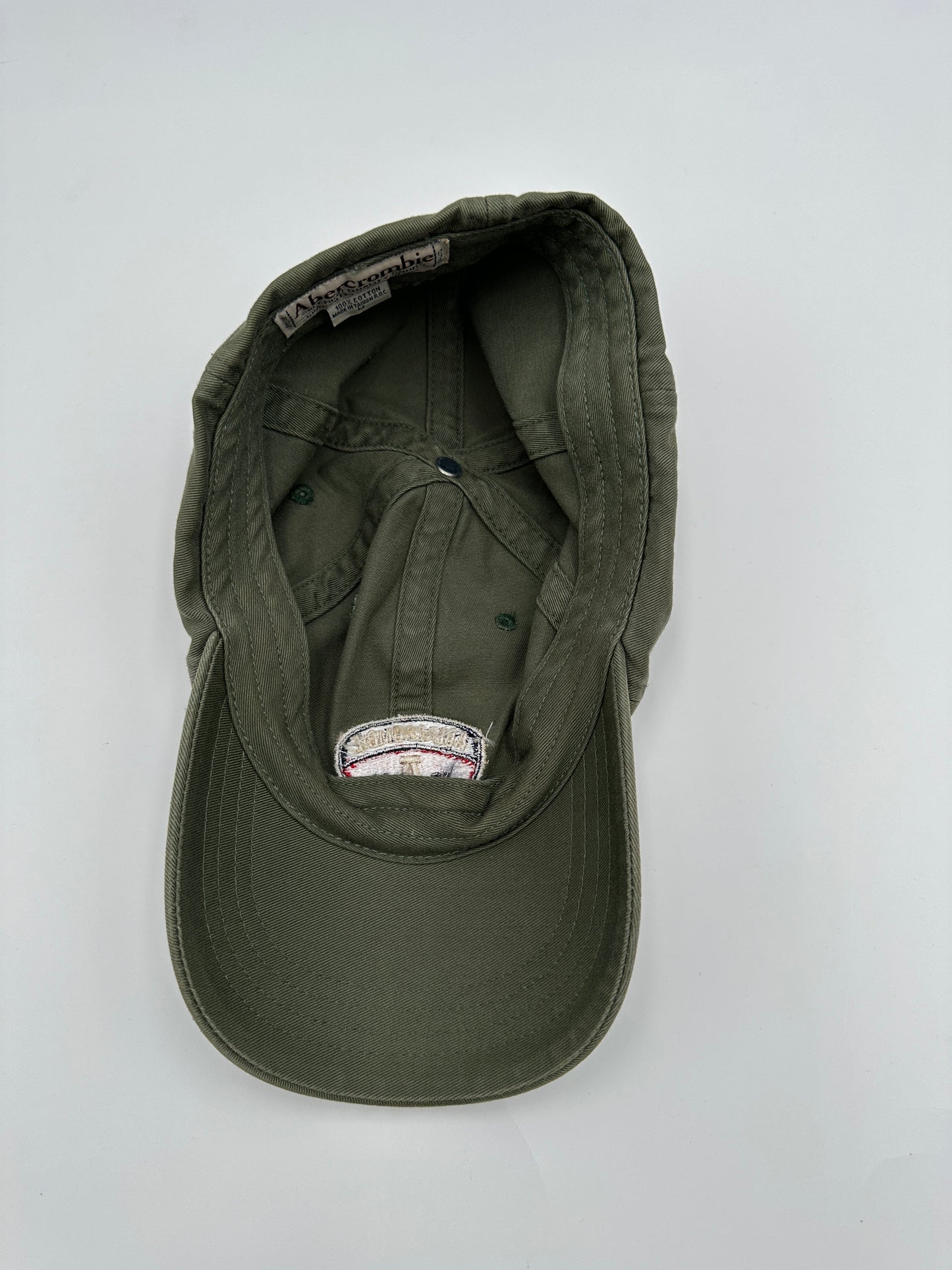 Abercrombie Ladies Size M Olive Green Army Green Baseball Cap