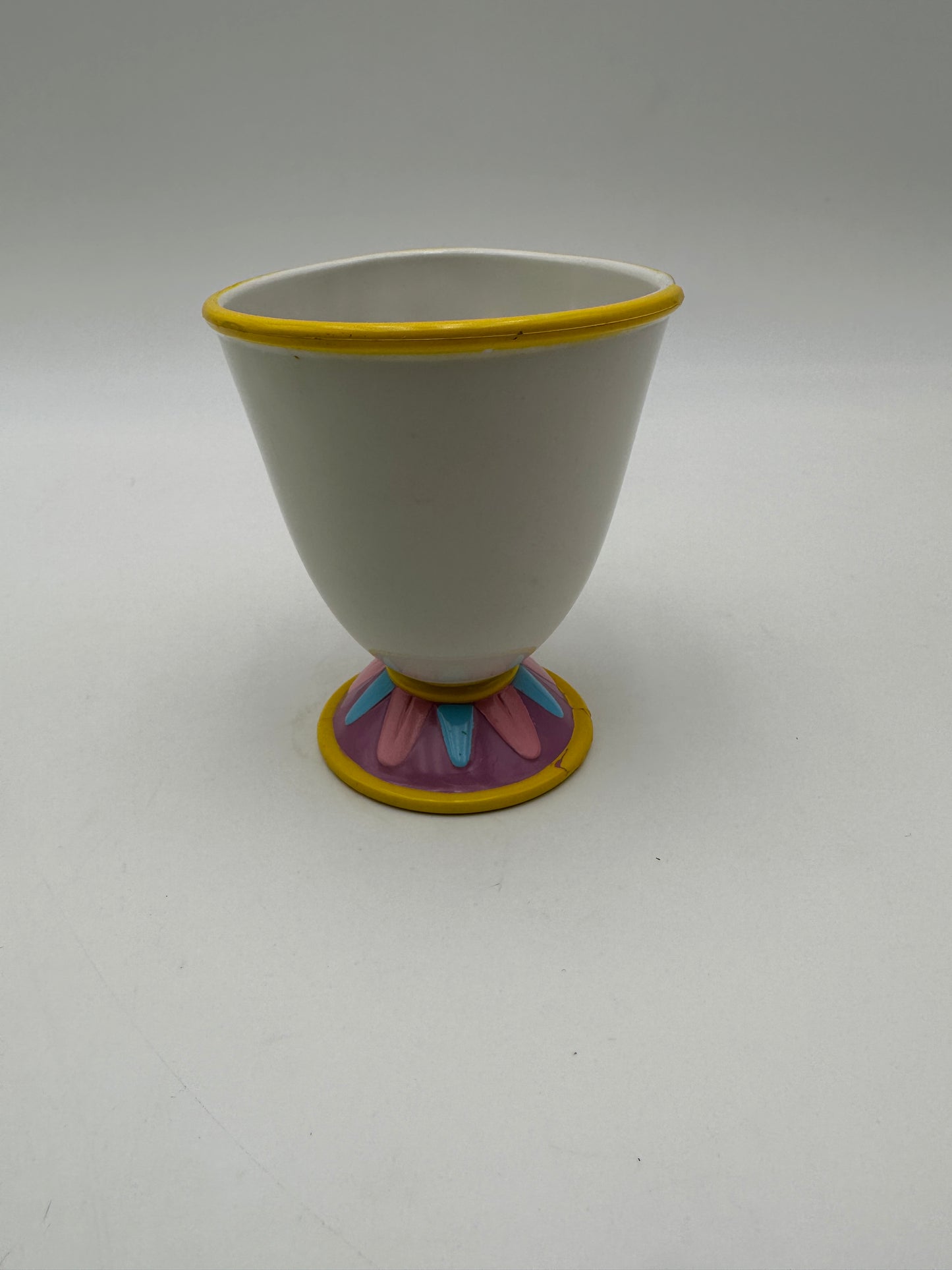 Disney Beauty and the Beast Chip Plastic Teacup, Vintage