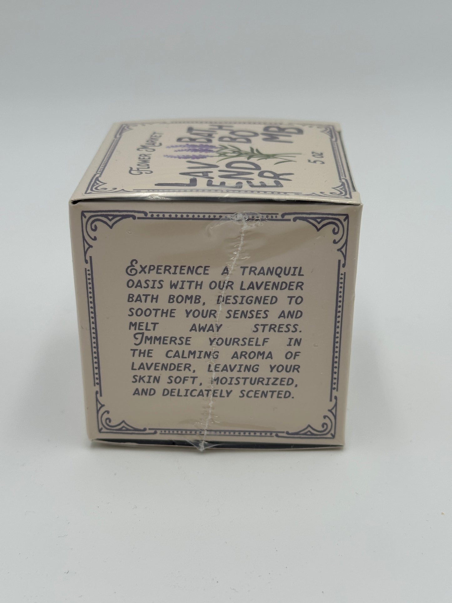 Flower Market Co. Lavender Bath Bomb, new in box