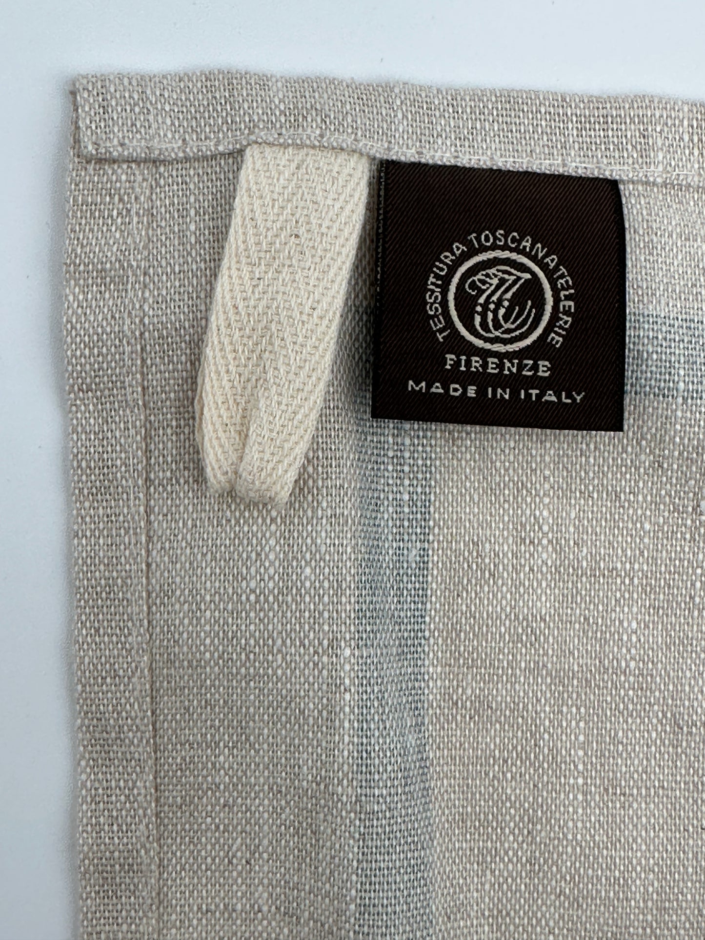 Tessitura Toscana Telerie Cynar Blu Kitchen Towel, new