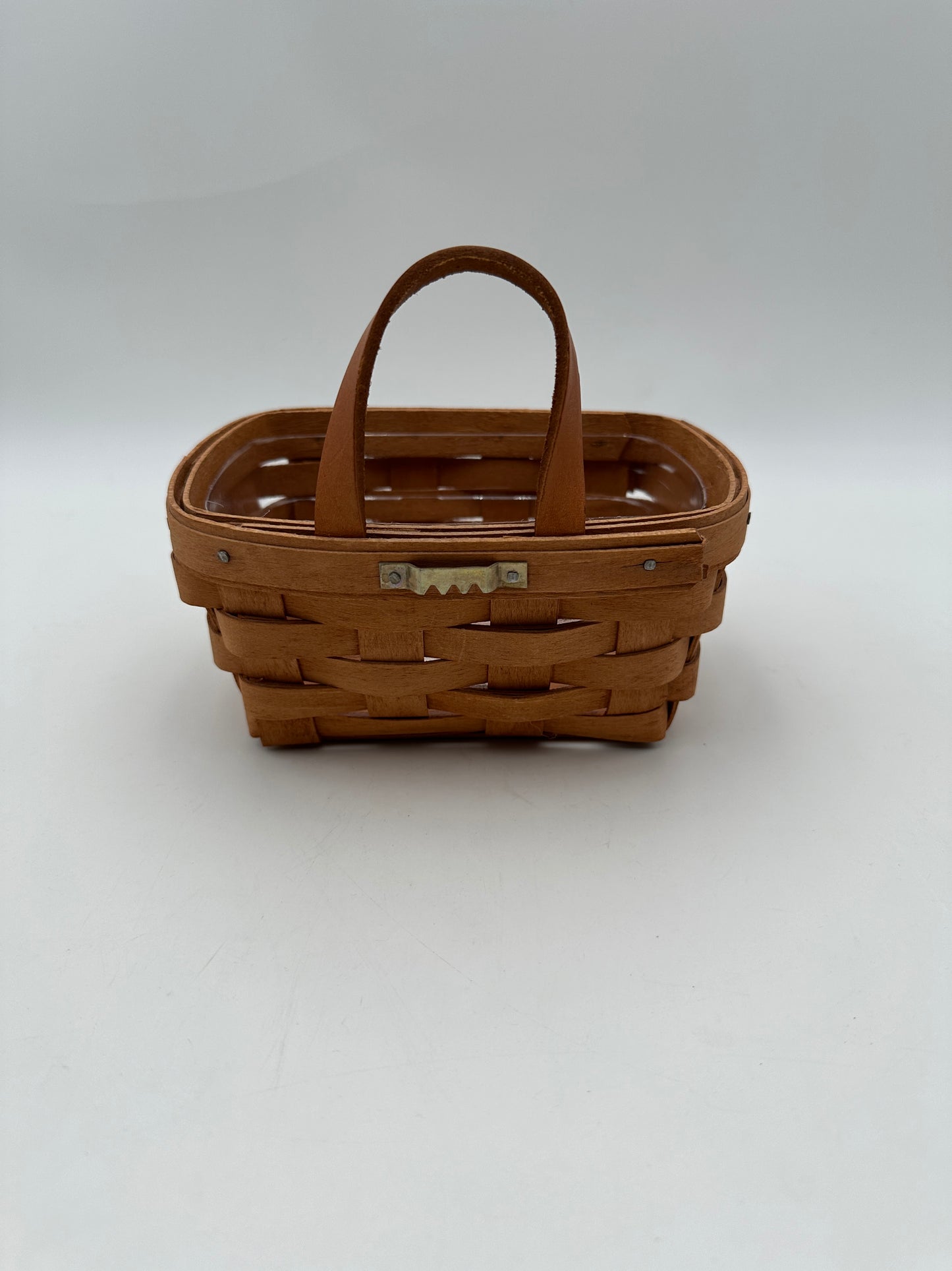 Longaberger Small Key Basket with Basket Protector, discontinued