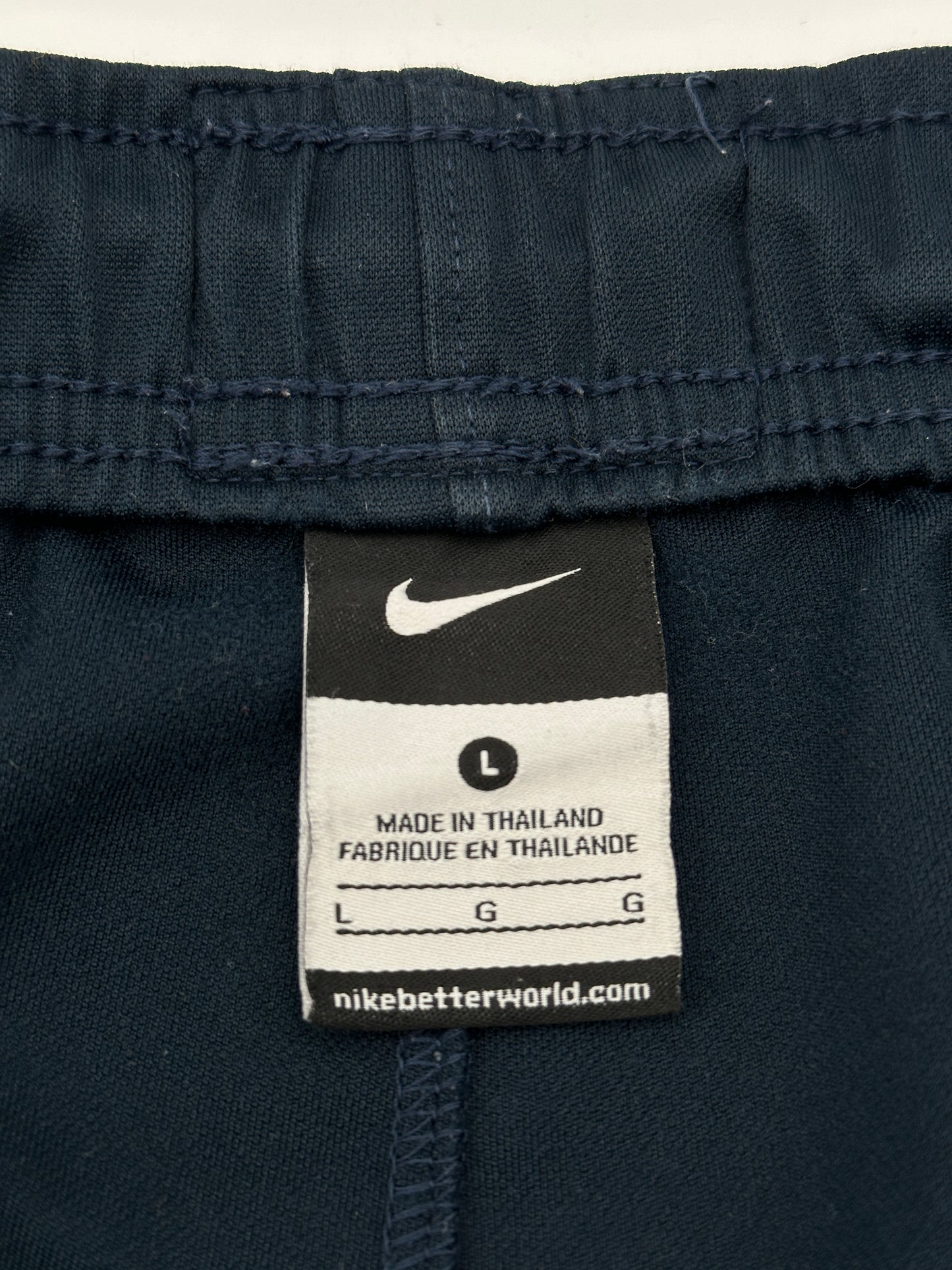 Nike Youth Size L Navy Blue Athletic Shorts