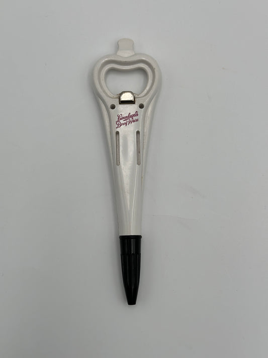 Leinenkugel's White Bottle Opener with Magnet