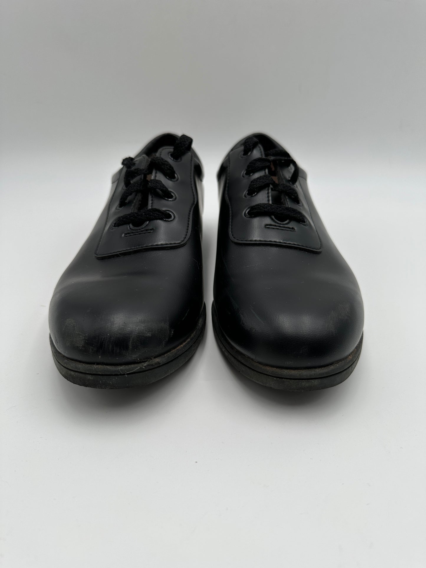 Dinkles Men's Size 10.5 Black Glide Marching Shoes, Style 407