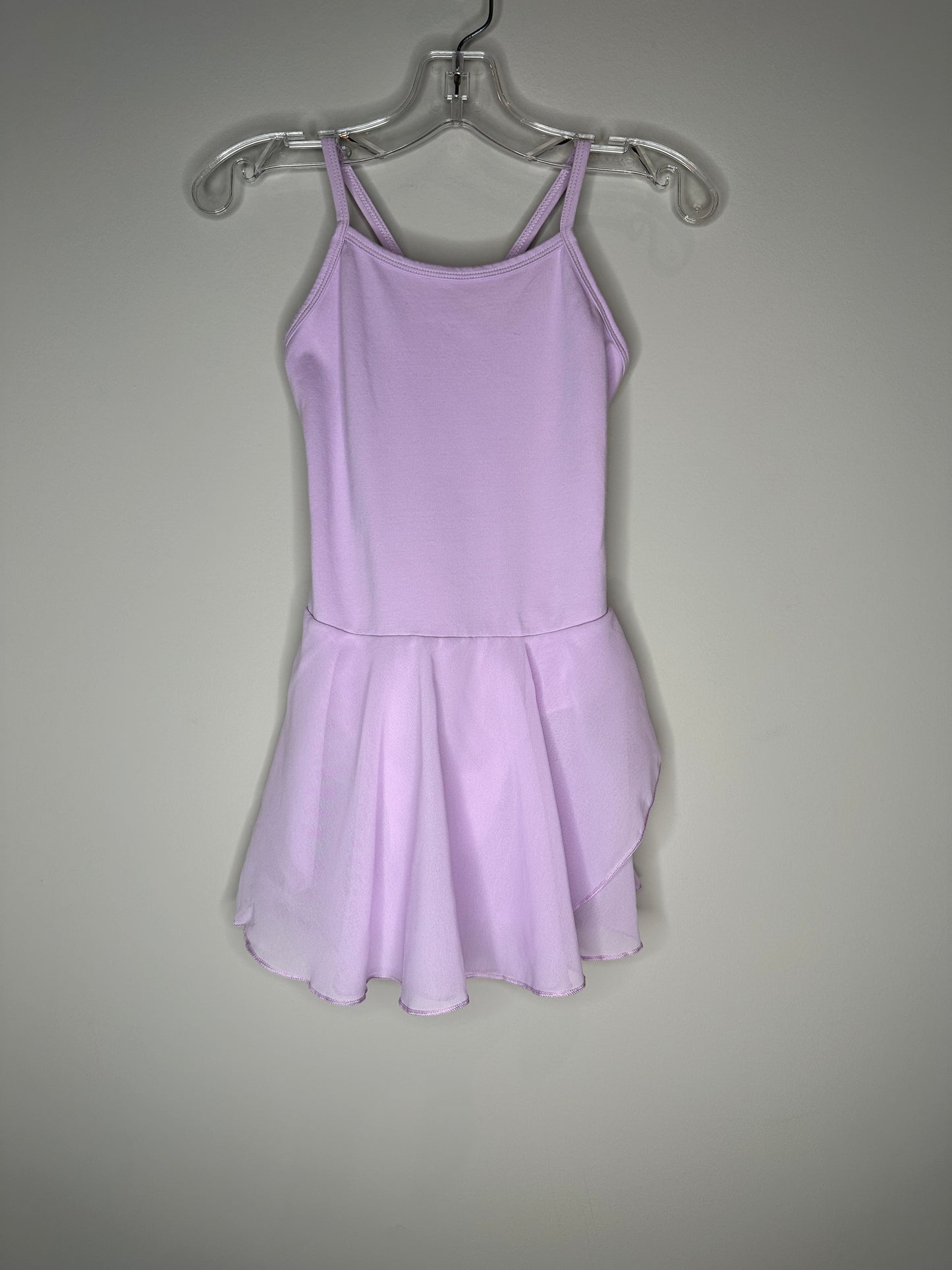 Girls' Size M Lavender Pull-On Tutu Ballet Leotard Dance Dress Dance Costume