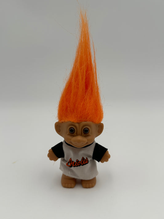 Russ Vintage Baltimore Orioles Good Luck Troll Mascot Doll