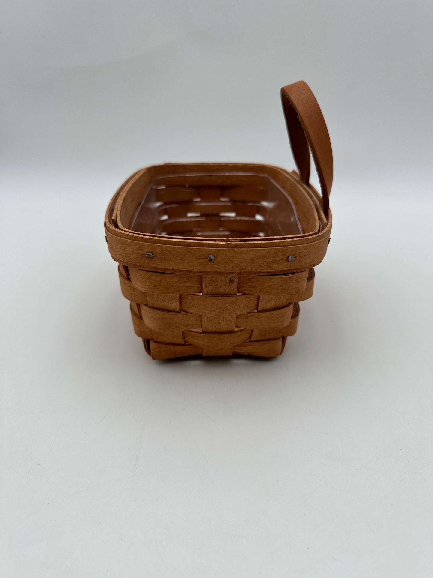 Longaberger Small Key Basket with Basket Protector, discontinued