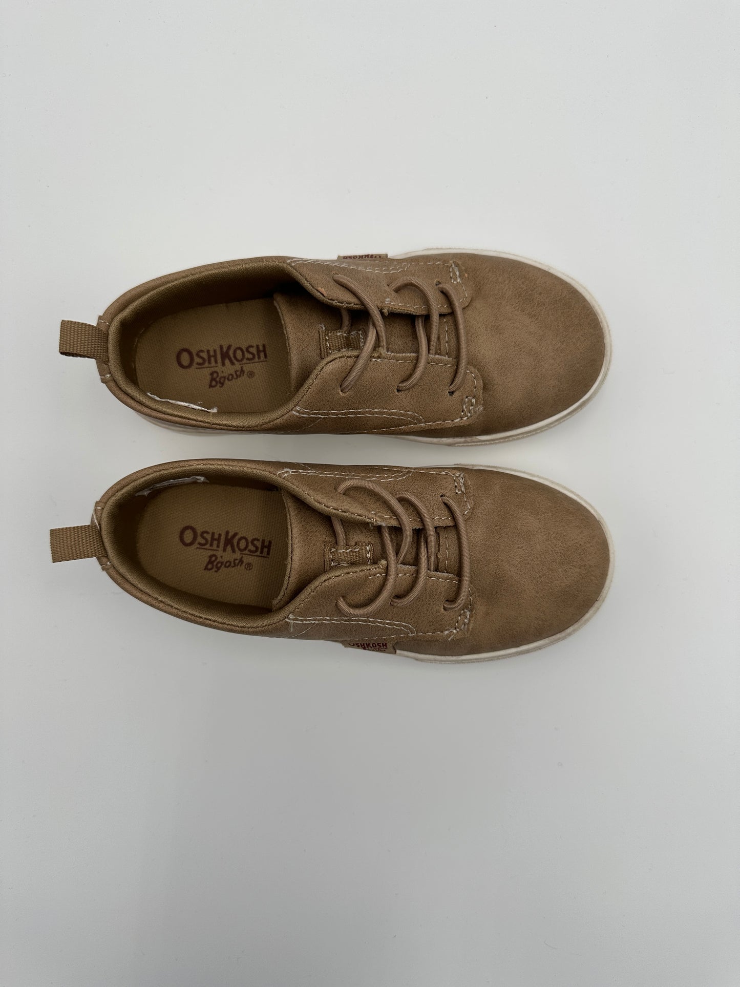 OshKosh B'gosh Size 10M Toddler Brown Lace-Up Shoes